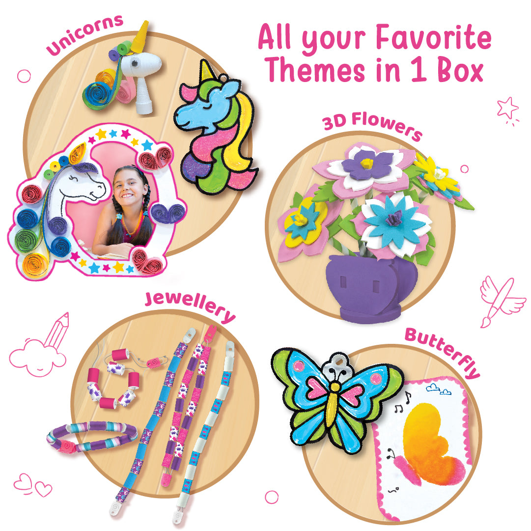 Imagimake Fabulous Craft Kit set creativ 20 activitati