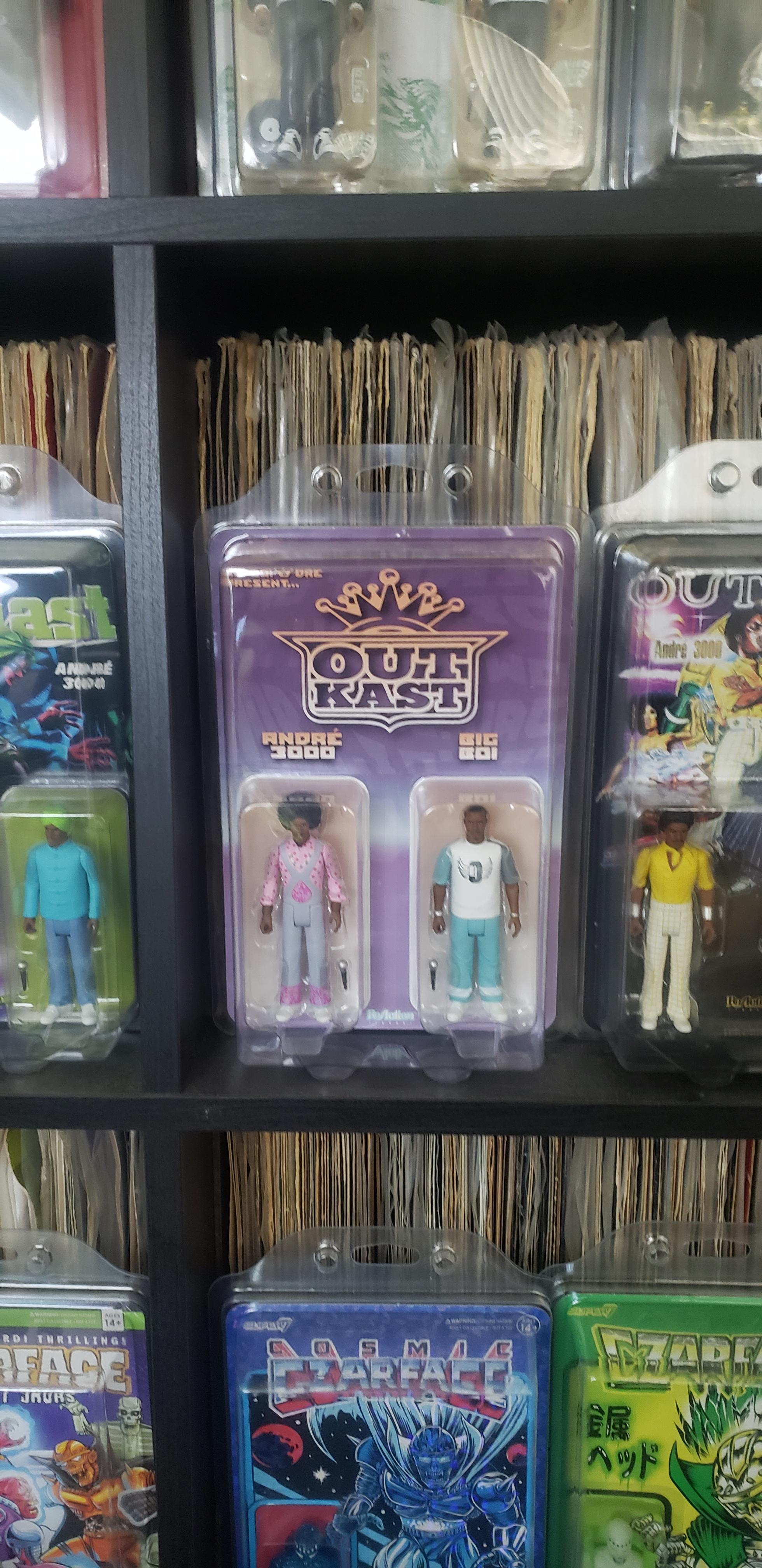 Super7 ReAction OutKast Big Boi & Dre Present figurine set 2 buc hip-hop