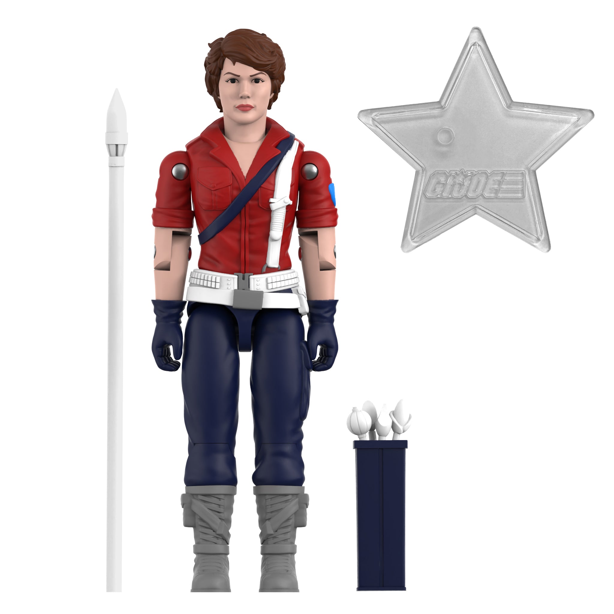 Super7 ReAction+ Lady Jaye figurina 10 cm editie SUA