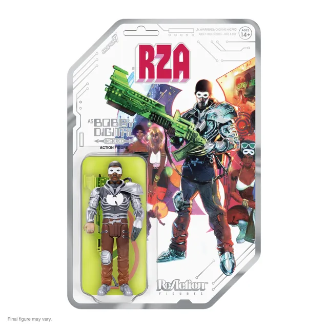 Super7 ReAction Bobby Digital figurina articulata metalic