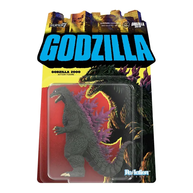Super7 Toho ReAction Godzilla 2000 figurina 9.5cm