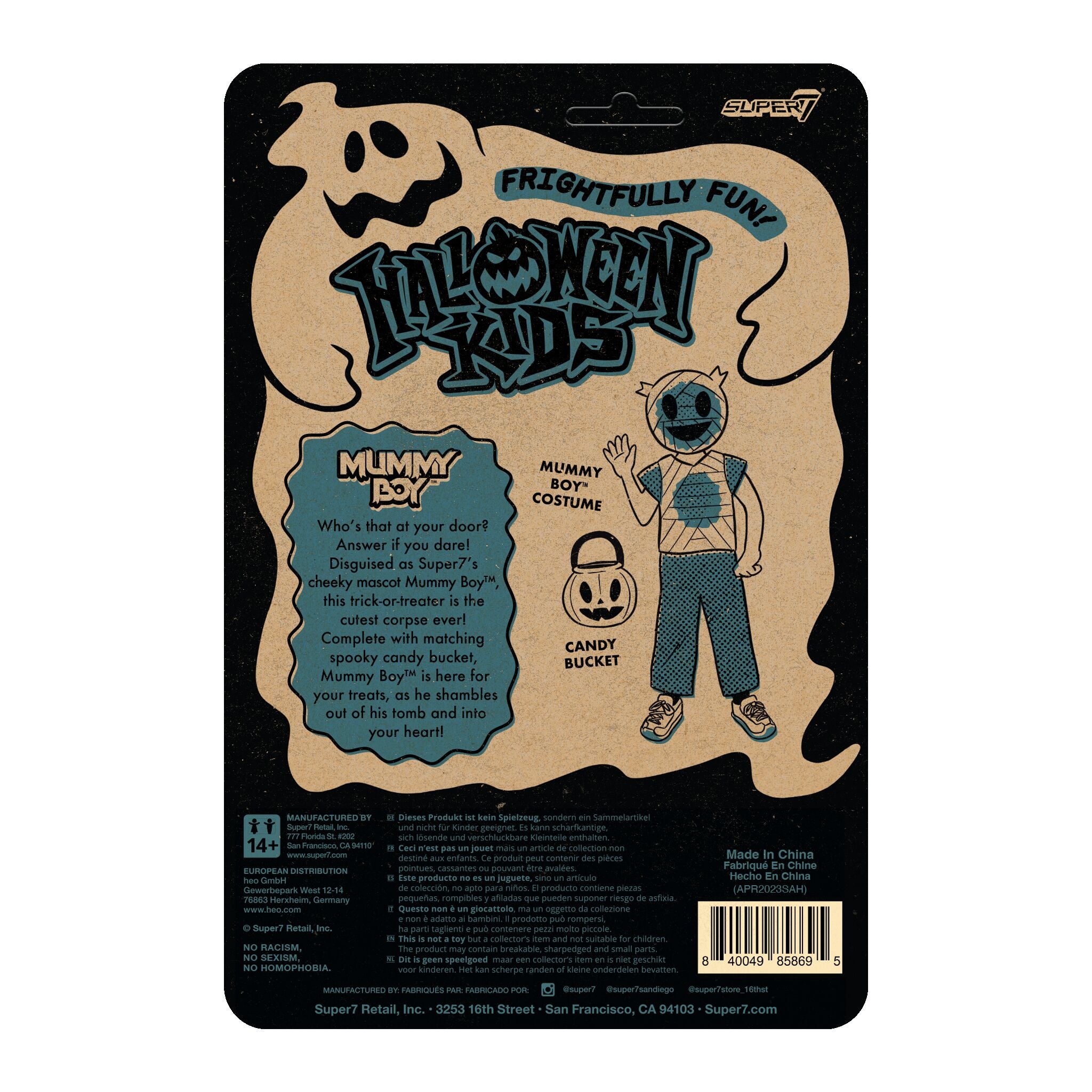 Super7 Halloween Kids Mummy Boy figurină 9,5 cm