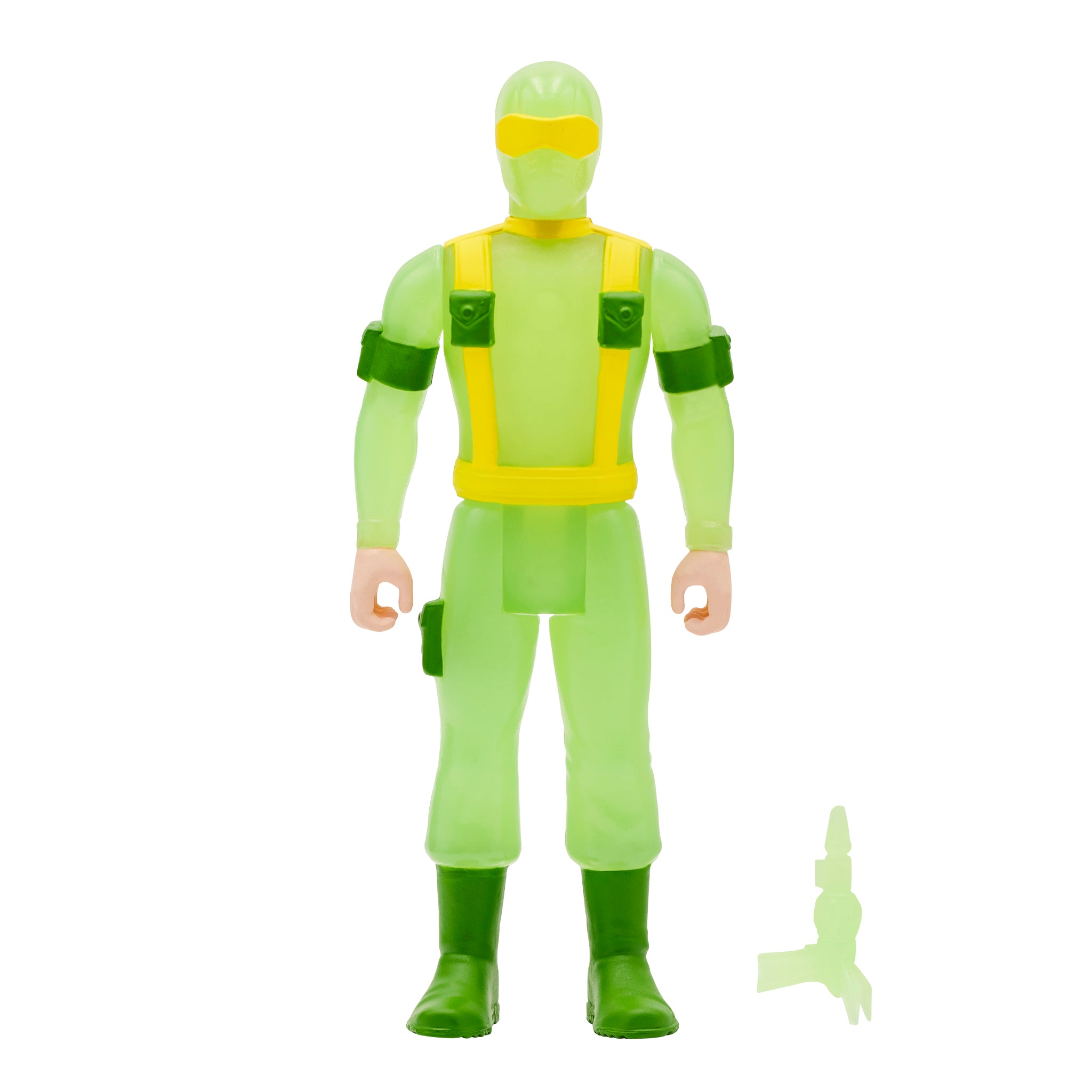 Super7 ReAction G.I. Joe Snake Eyes figurina Glow Patrol