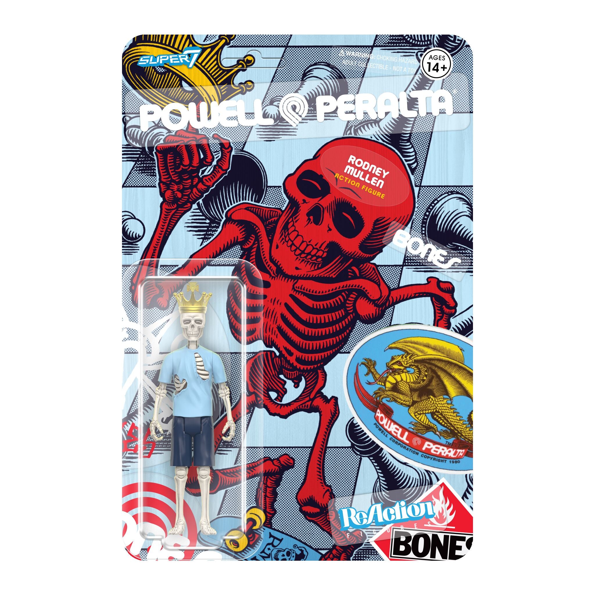 Super7 Powell-Peralta Wave 5 set 4 figurine skate