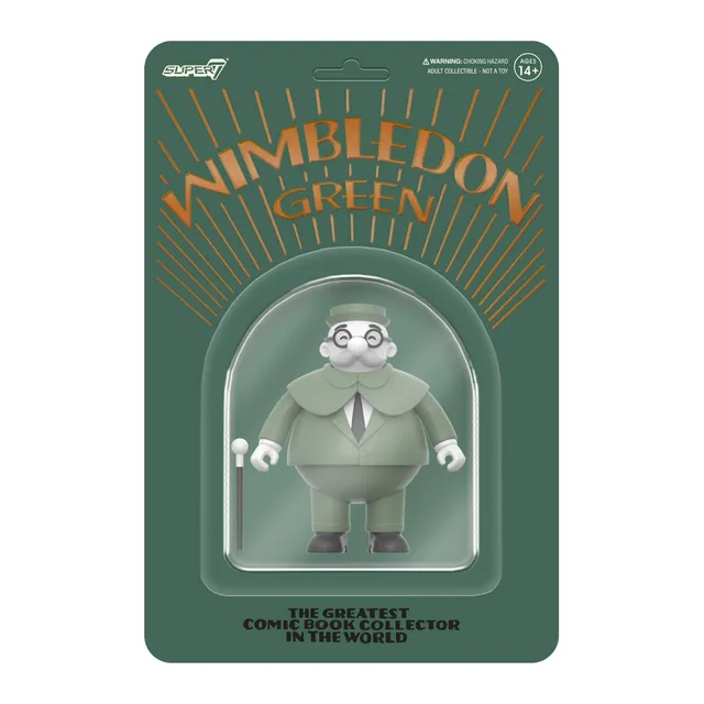 Super7 Wimbledon Green ReAction Wave 1 figurina 9 cm