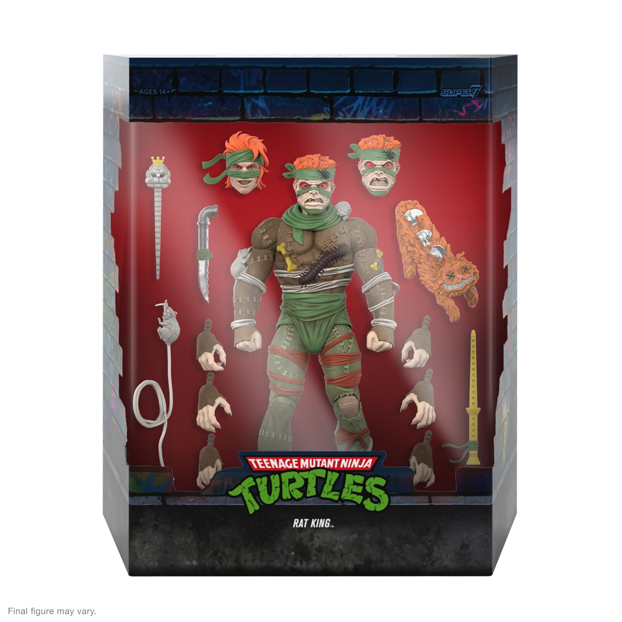 Super7 TMNT ULTIMATES Rat King figurina 18 cm