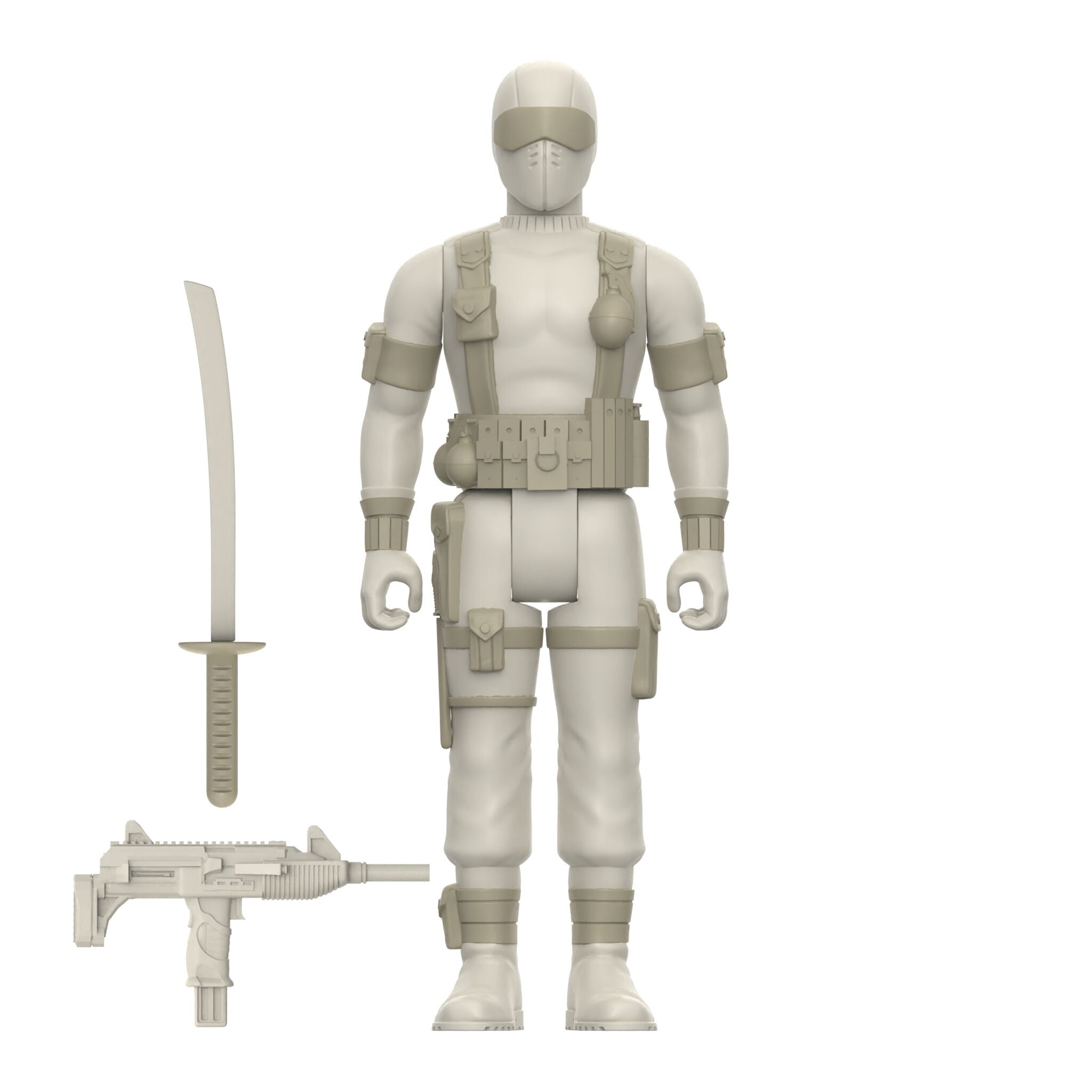 Super7 G.I. Joe ReAction Snake Eyes figurina comic