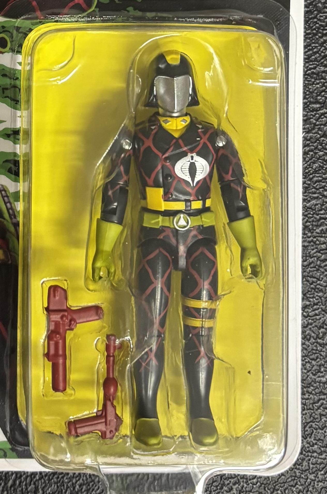Super7 G.I. Joe ReAction+ Cobra Commander Python Patrol figura