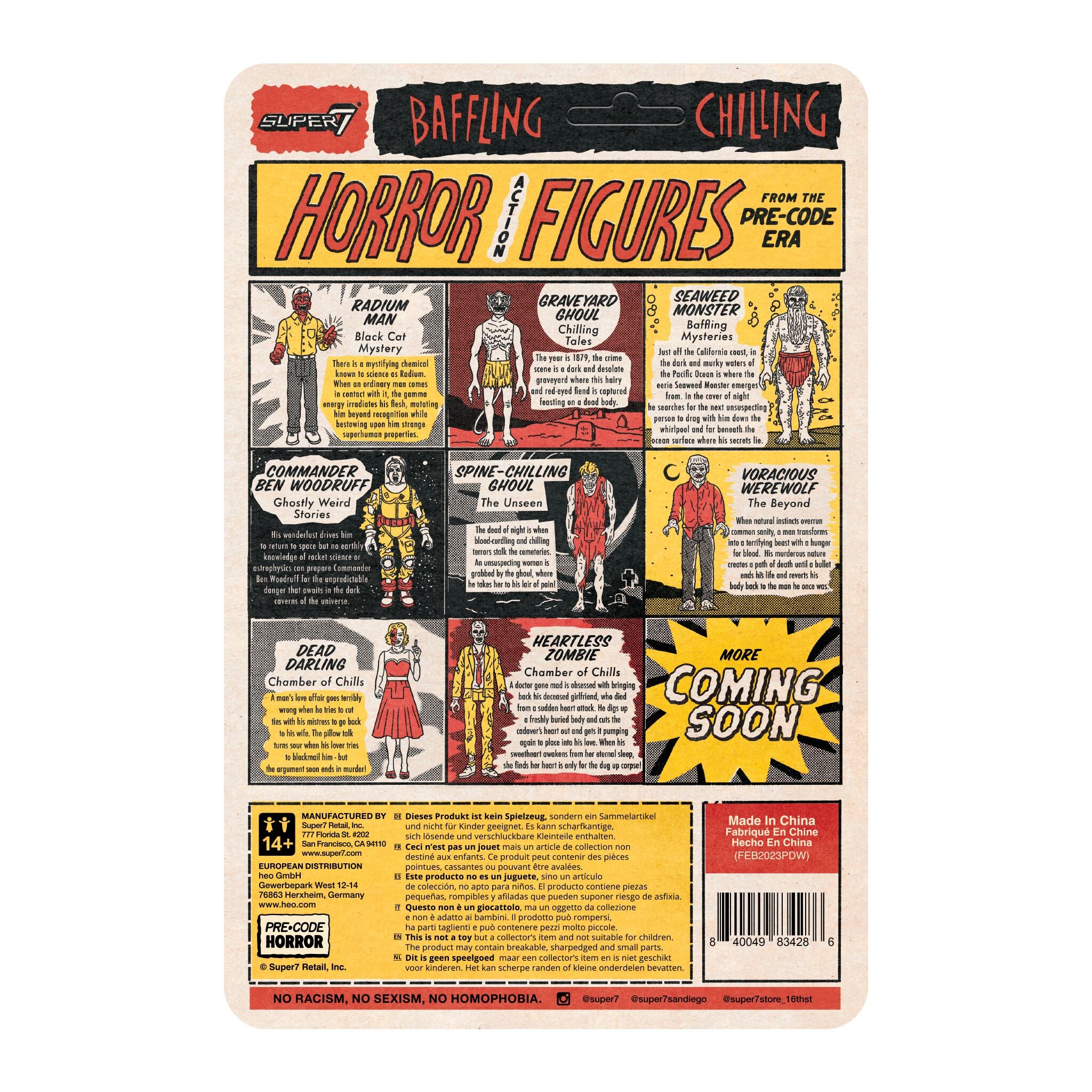 Super7 Pre-Code Dead Darling figurina horror