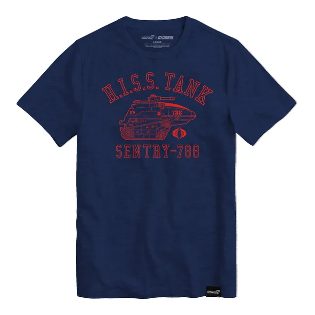 Super7 G.I. Joe Hiss Tank tricou bleumarin bumbac