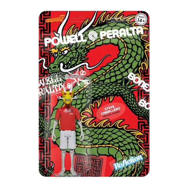 Super7 Powell-Peralta Caballero figurina schelet dragon