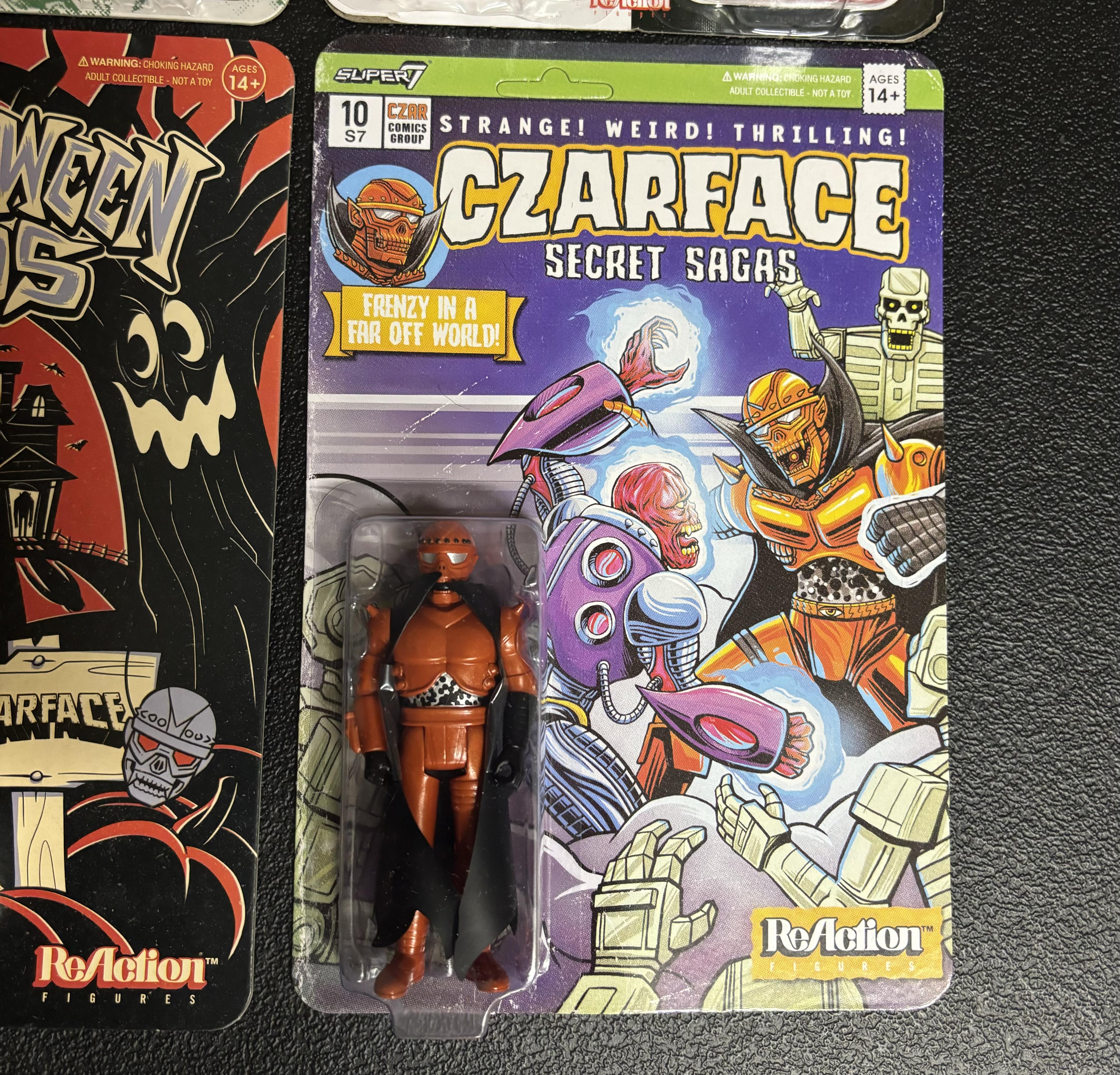 Super7 Czarface Orange Black figurină ReAction Wave 11
