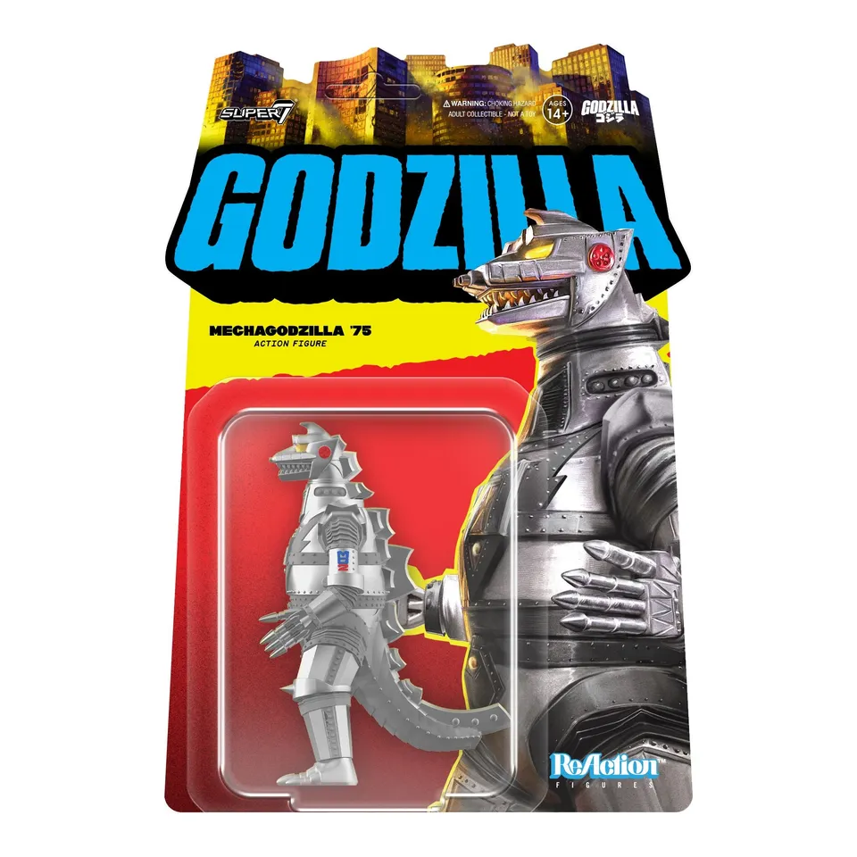 Super7 Toho ReAction Mechagodzilla 1975 figurina kaiju