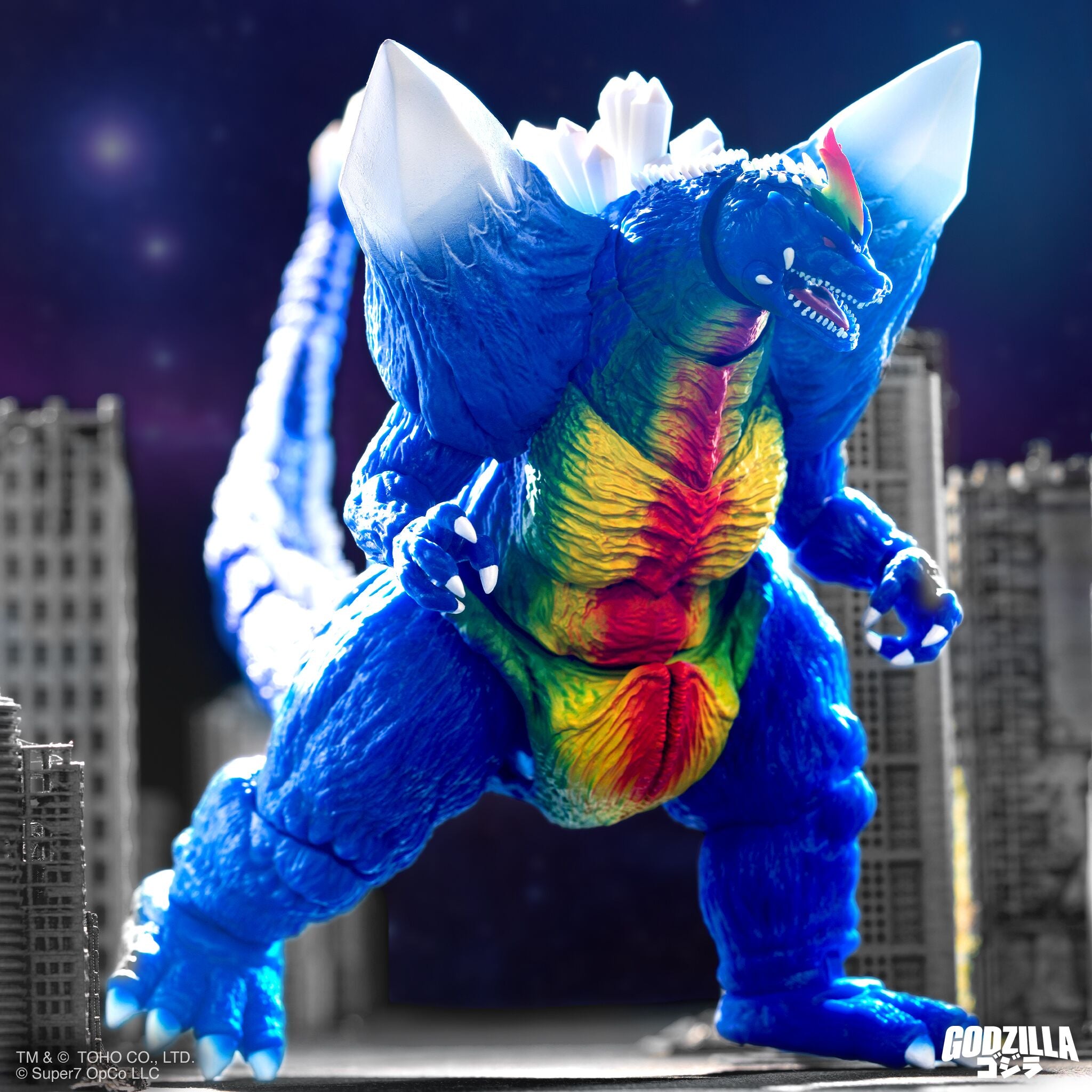 Super7 Ultimates SpaceGodzilla figurina poster 21 cm