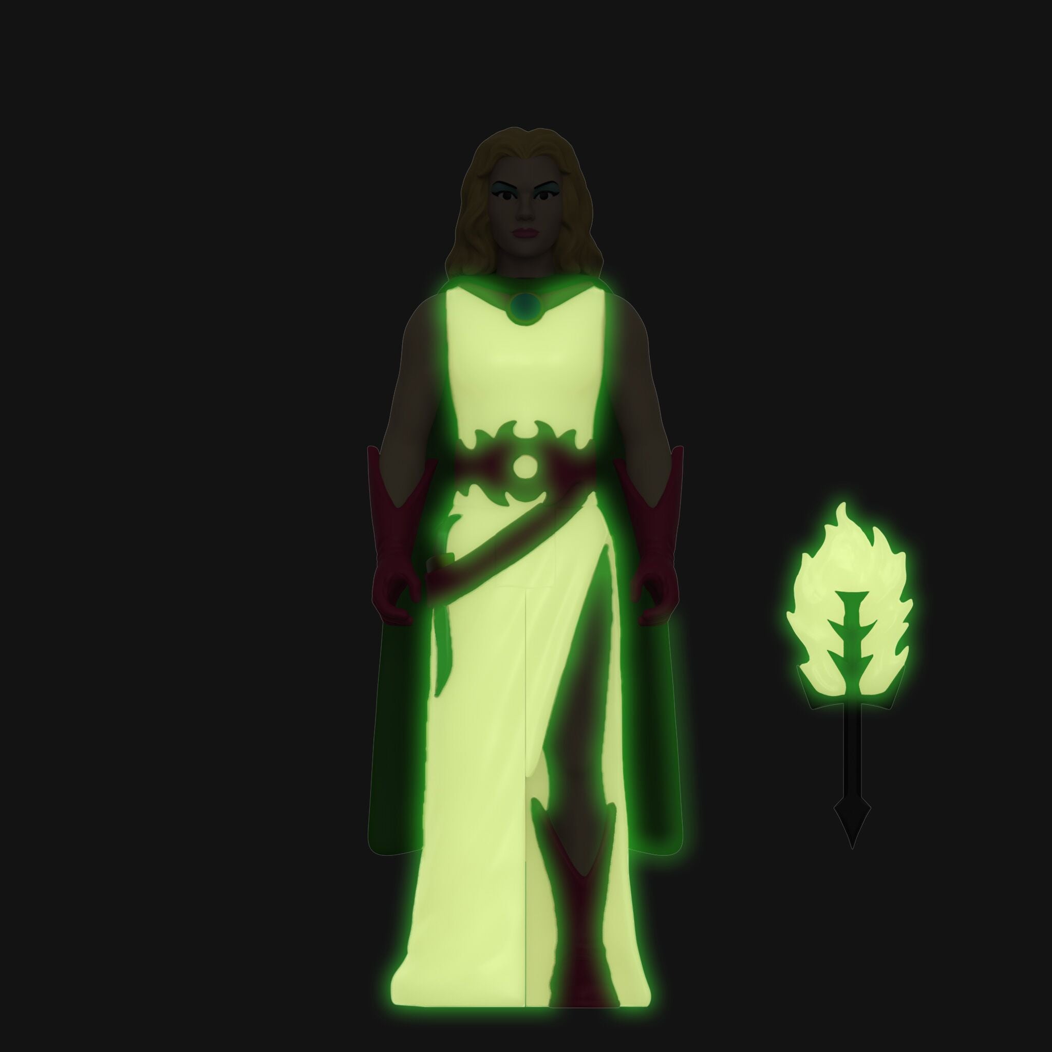 Super7 ReAction D&D Sorceress Glow figurina fosforescenta