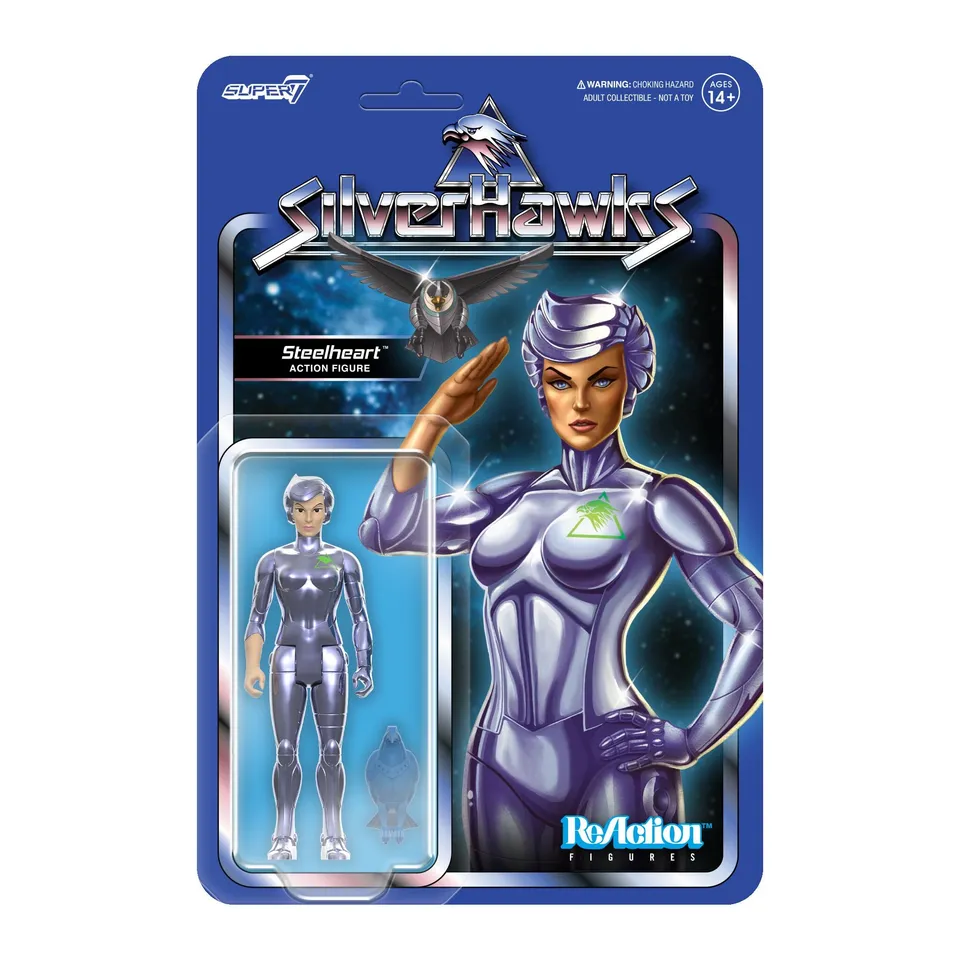 Super7 ReAction Steelheart Toy Version figurina 9,5 cm