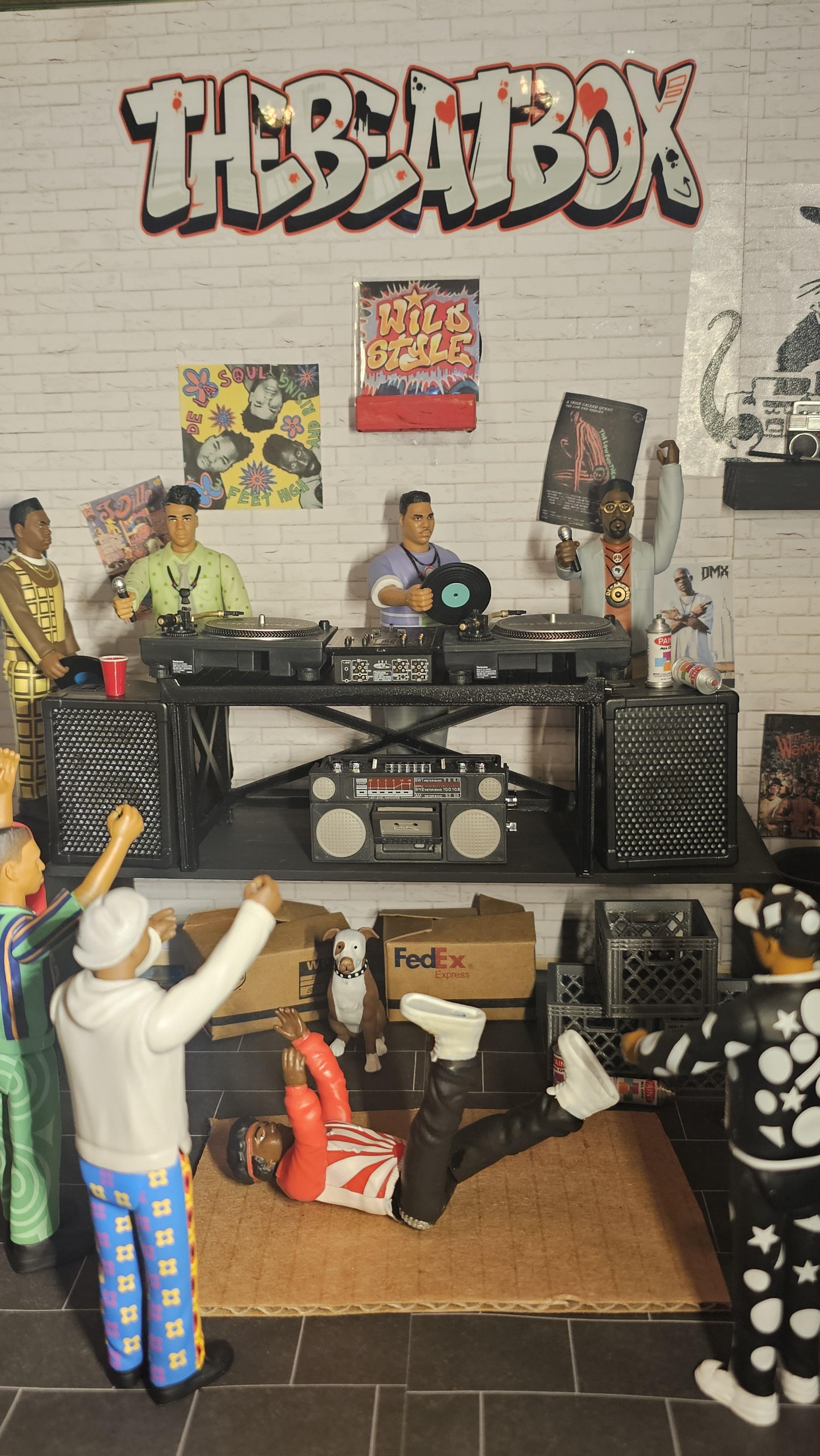 Super7 De La Soul ReAction Posdnuos Me Myself figurina