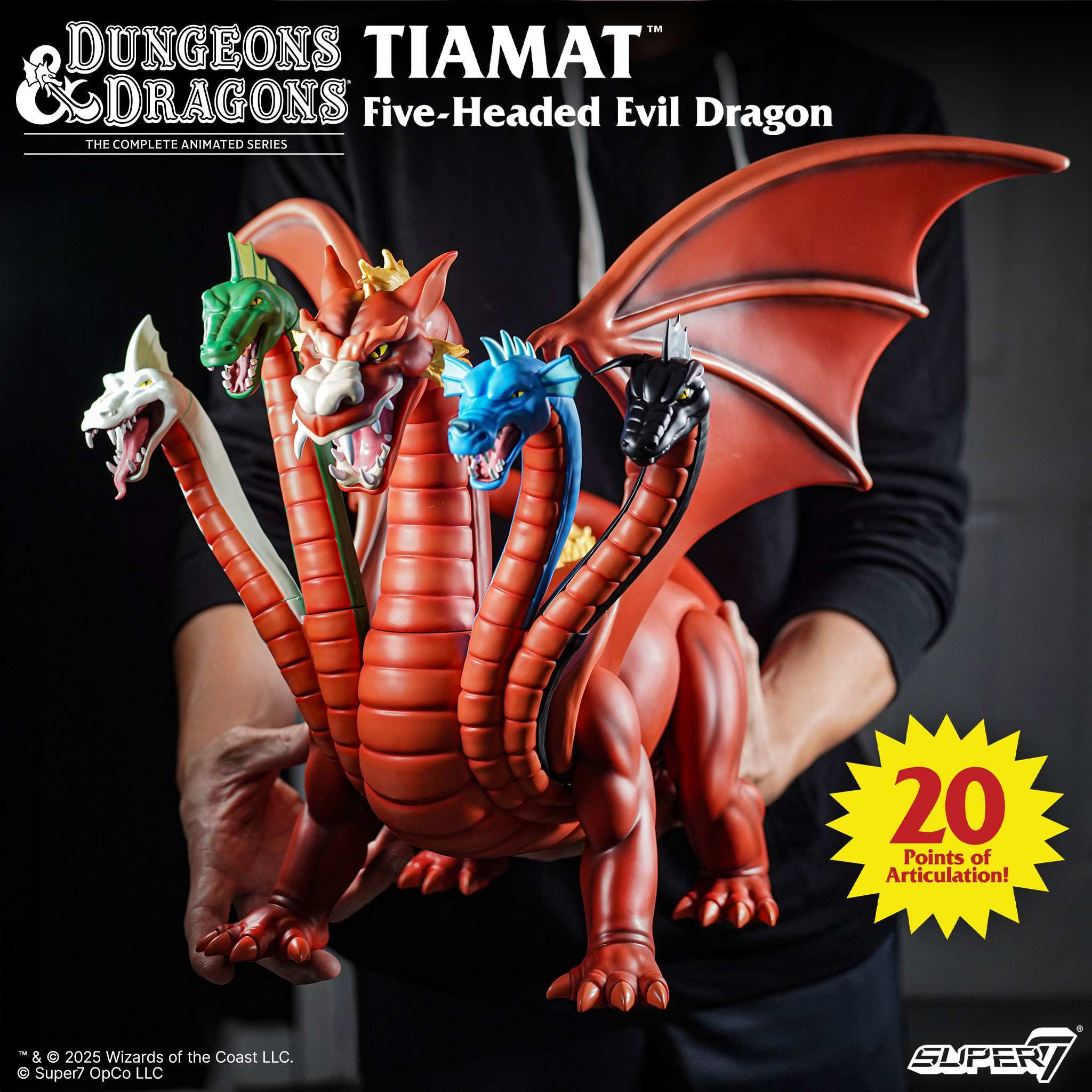 Super7 ULTIMATES! Tiamat figurină vinil articulată