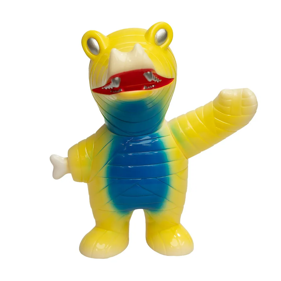 Super7 Vinyl Mummy Gator Red King figurina ivory pictata manual