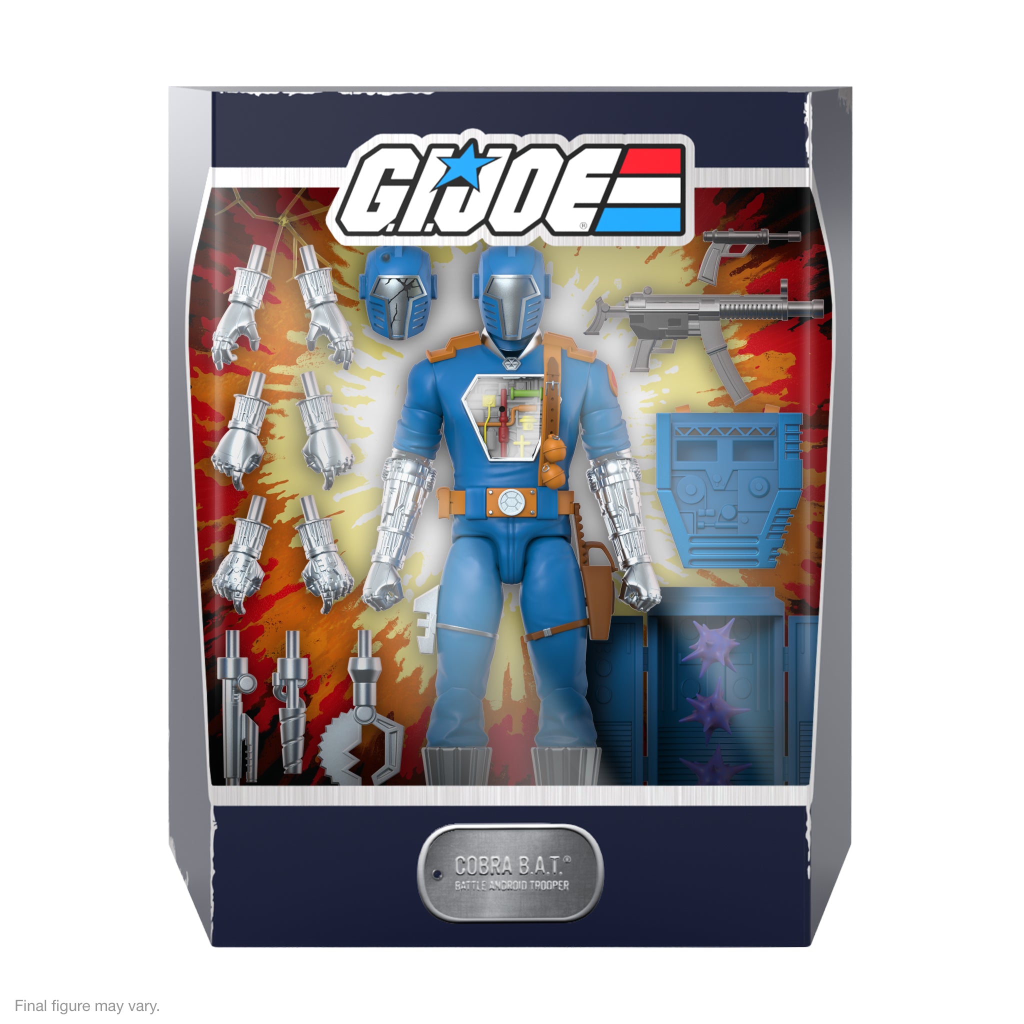 Super7 G.I. Joe Cobra B.A.T. Comic figurină 18 cm