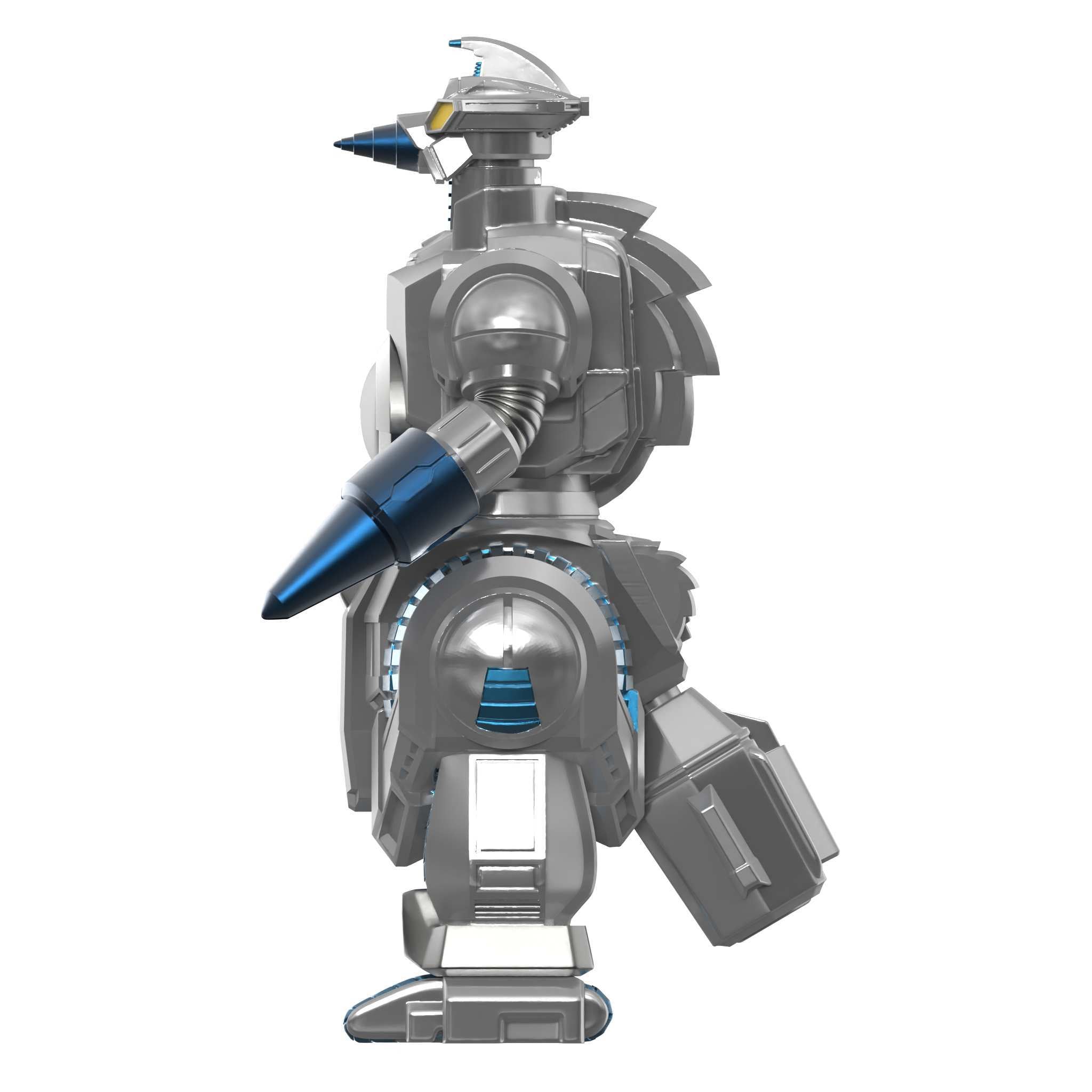 Super7 Toho ReAction Wave 09 figurina M.O.G.U.E.R.A. metalic
