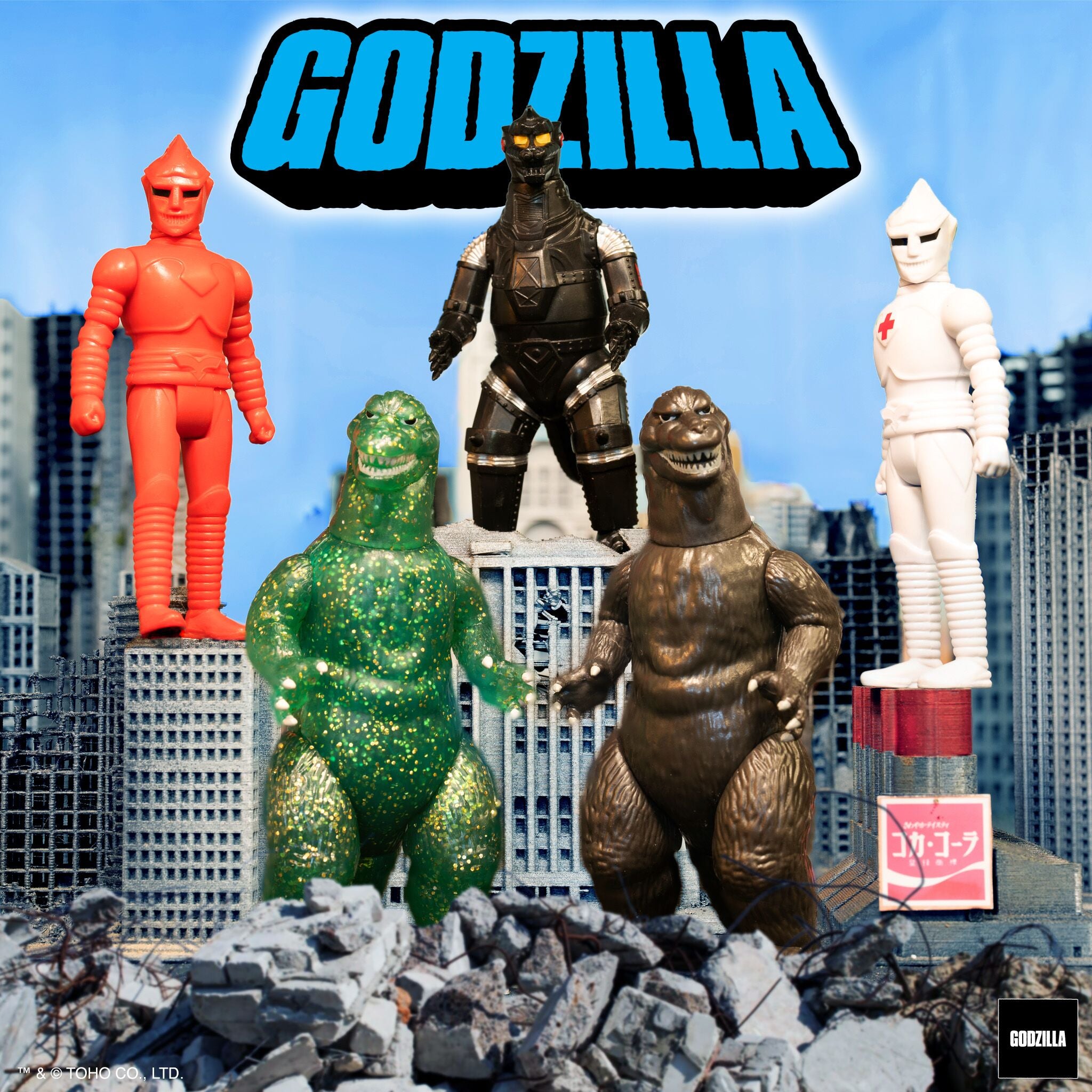 Super7 Toho ReAction Kaiju Godzilla blind box surpriza