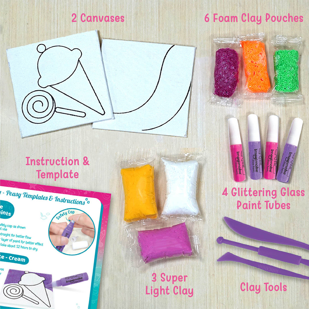Imagimake Clay Murals set modelaj Candyland 5 ani+