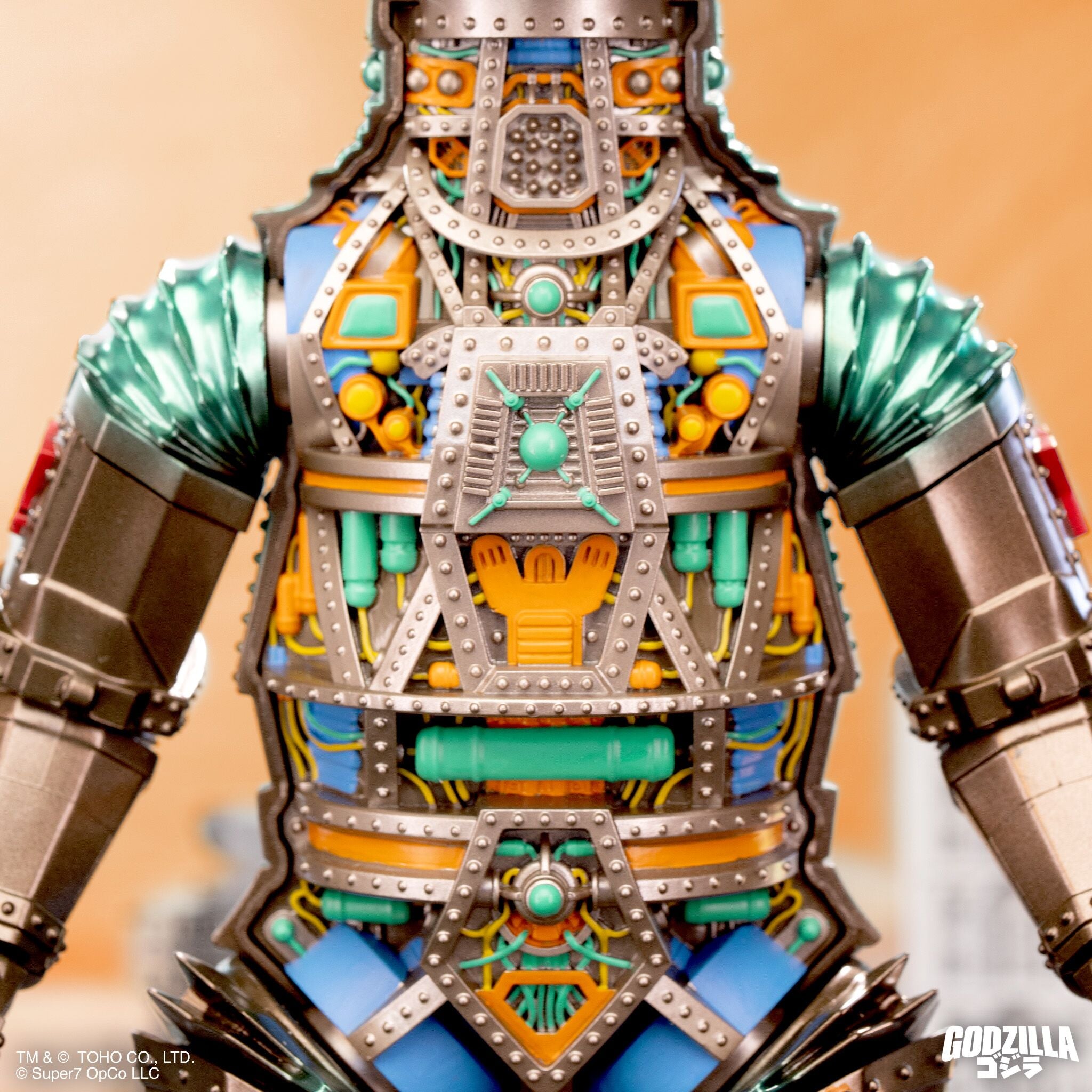 Super7 Toho Super Cyborg MechaGodzilla figurina 11 inch