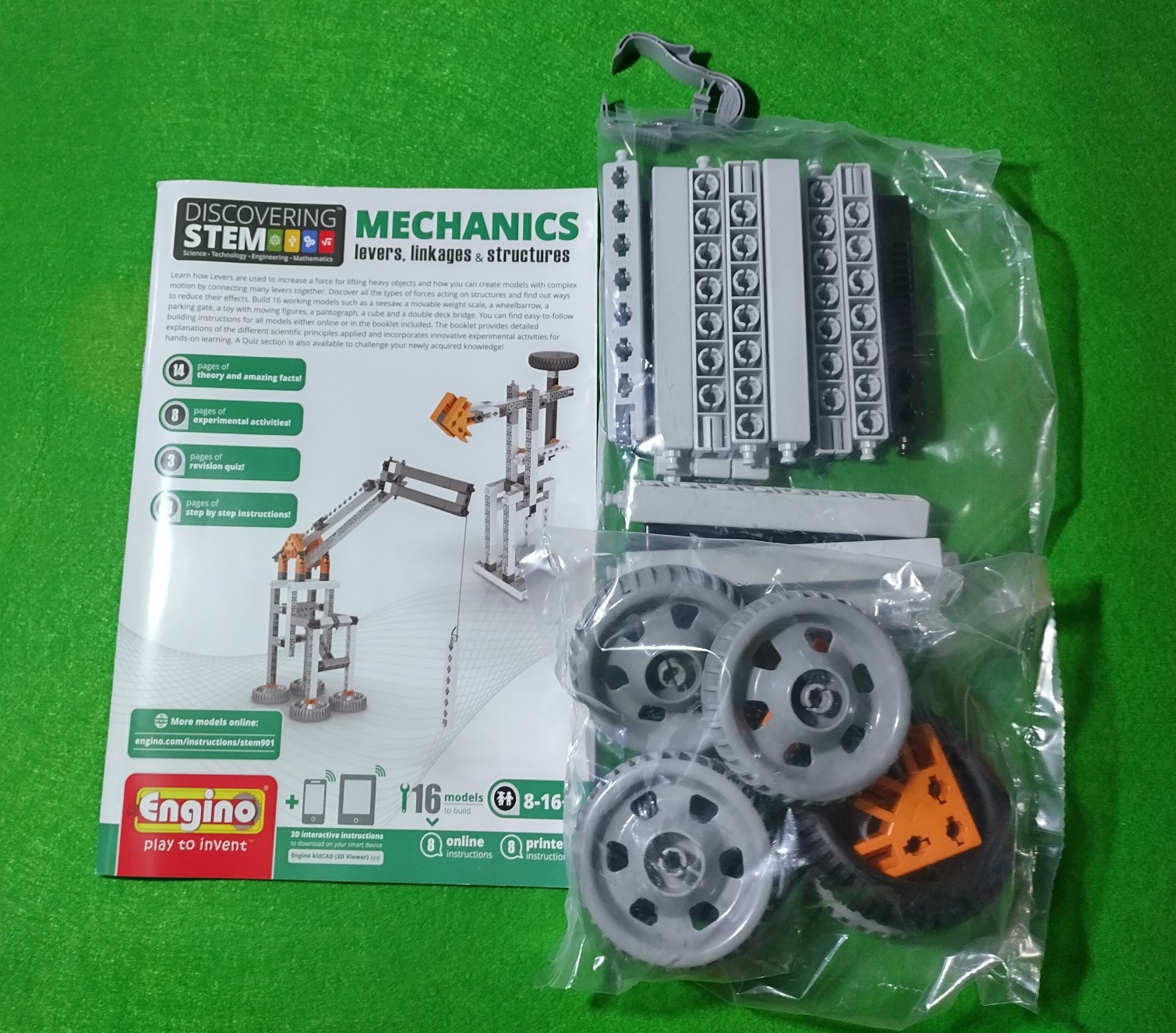 Engino Discovering STEM Buildings Bridges set poduri 9 modele