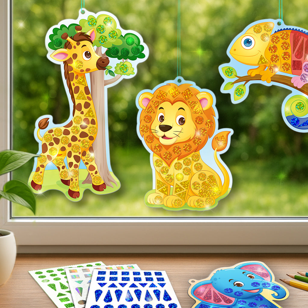 Imagimake Mirror Mosaic Animals mozaic 3+ ani
