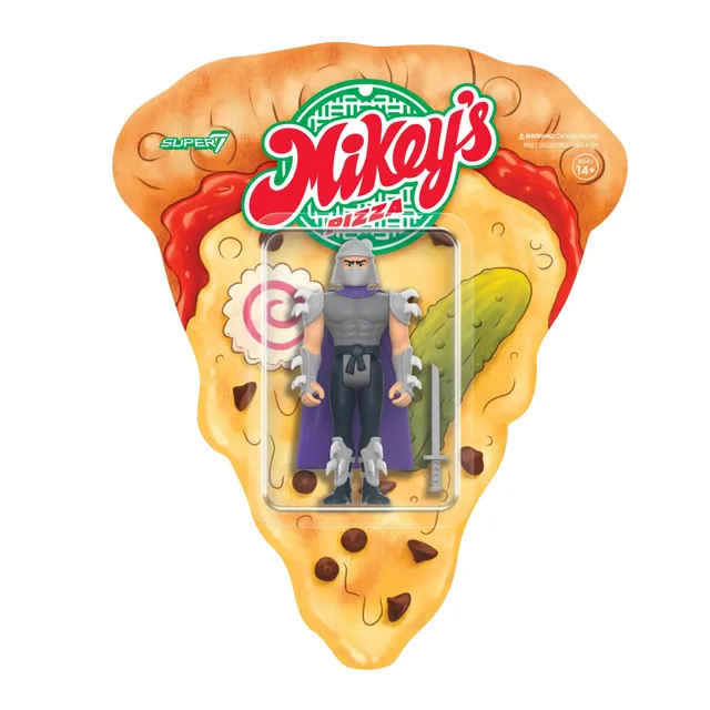 Super7 ReAction Shredder figurina Weird Pizza 9,5 cm