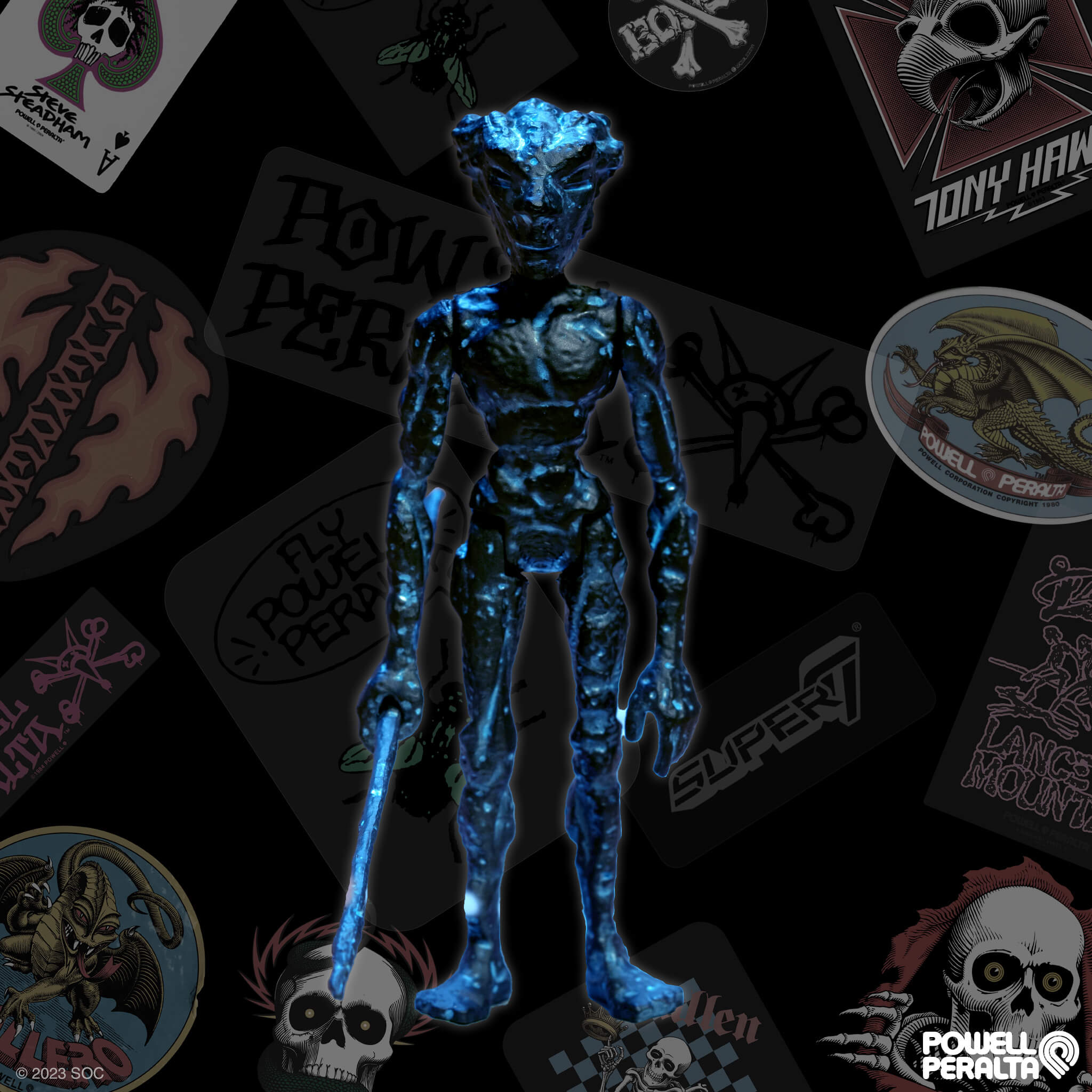 Super7 Powell-Peralta ReAction Lance Mountain 3.75" skate