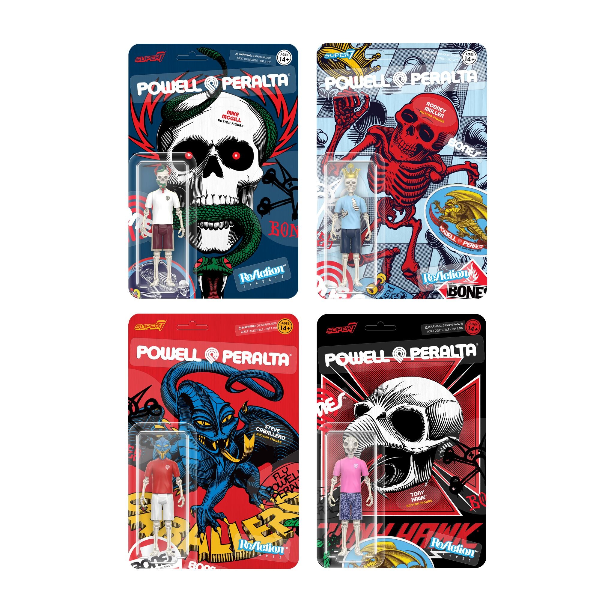 Super7 Powell-Peralta Wave 05 Mike McGill figurină skate 3.75"