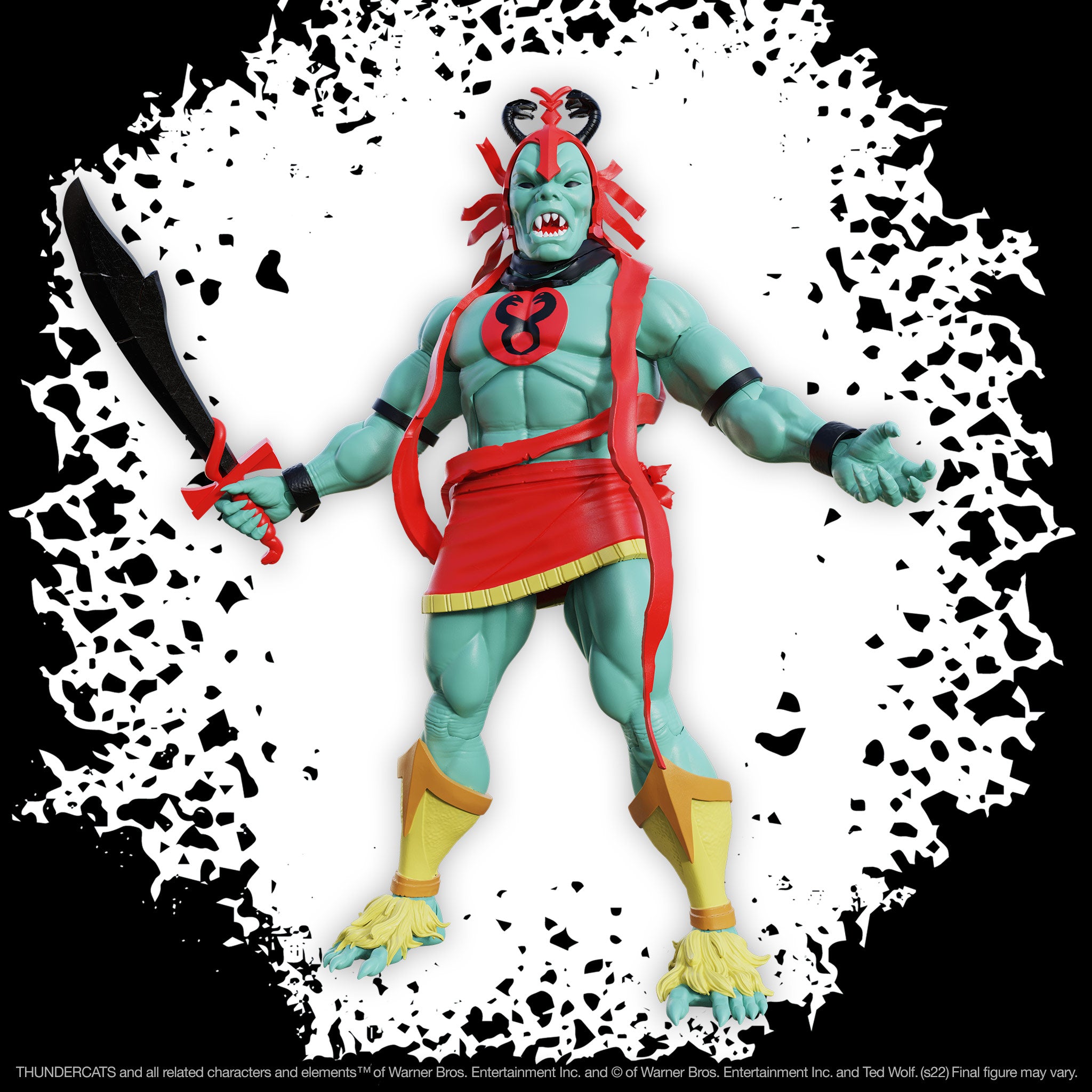 Super7 ThunderCats Ultimates Mumm-Ra figurina Wave 6 recolor