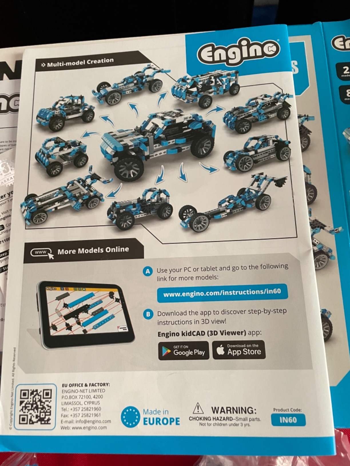 Engino Inventor Offroader set construcție motorizat 10 modele