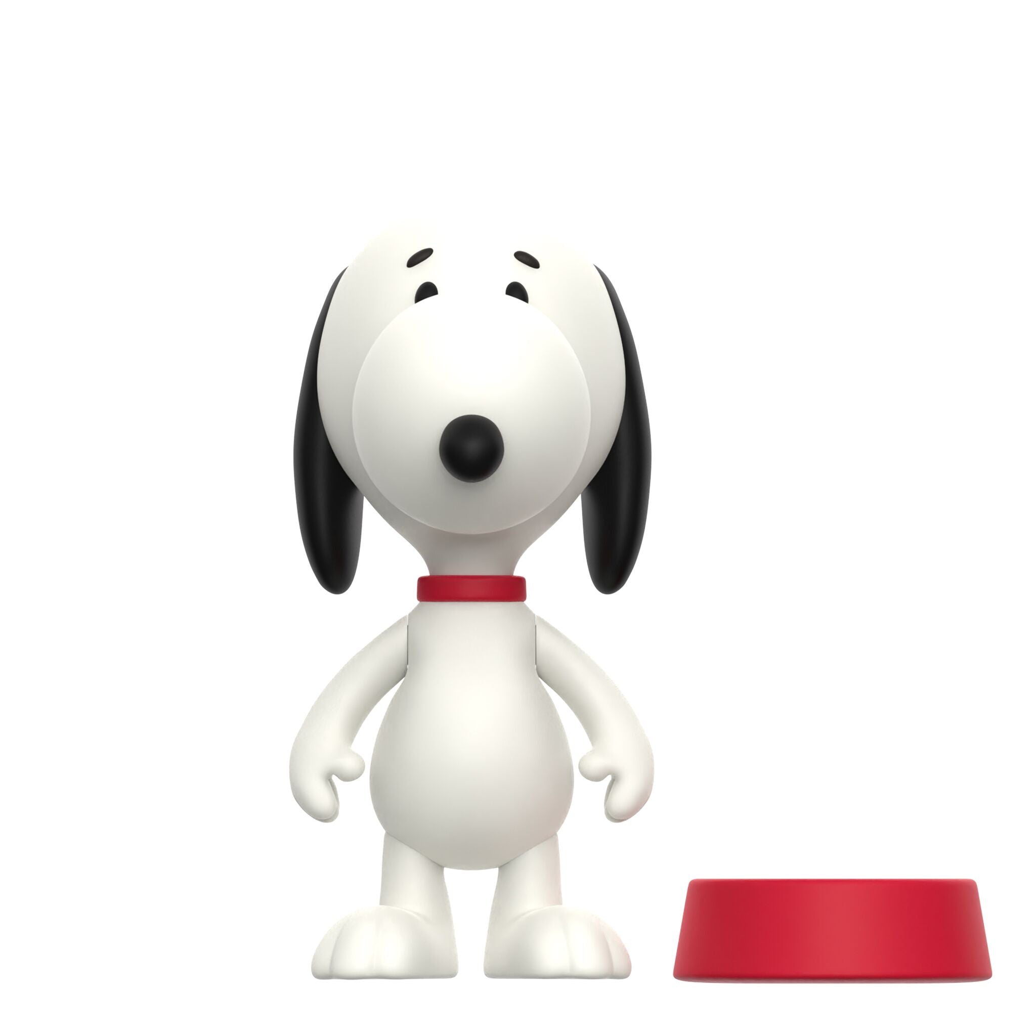 Super7 Peanuts ReAction Snoopy figurina 9,5 cm cu castron