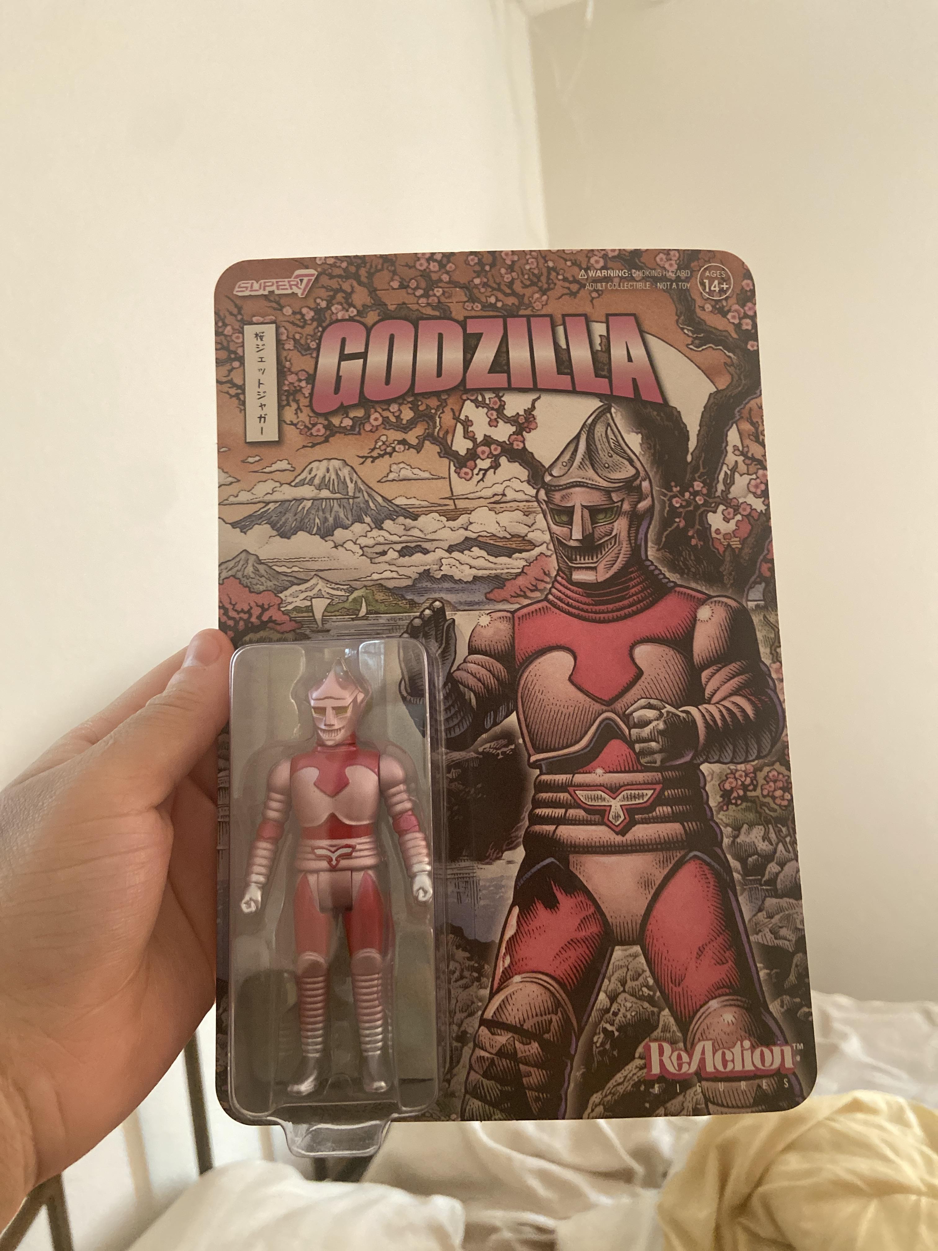 Super7 Toho ReAction Godzilla 54 figurină cherry blossom