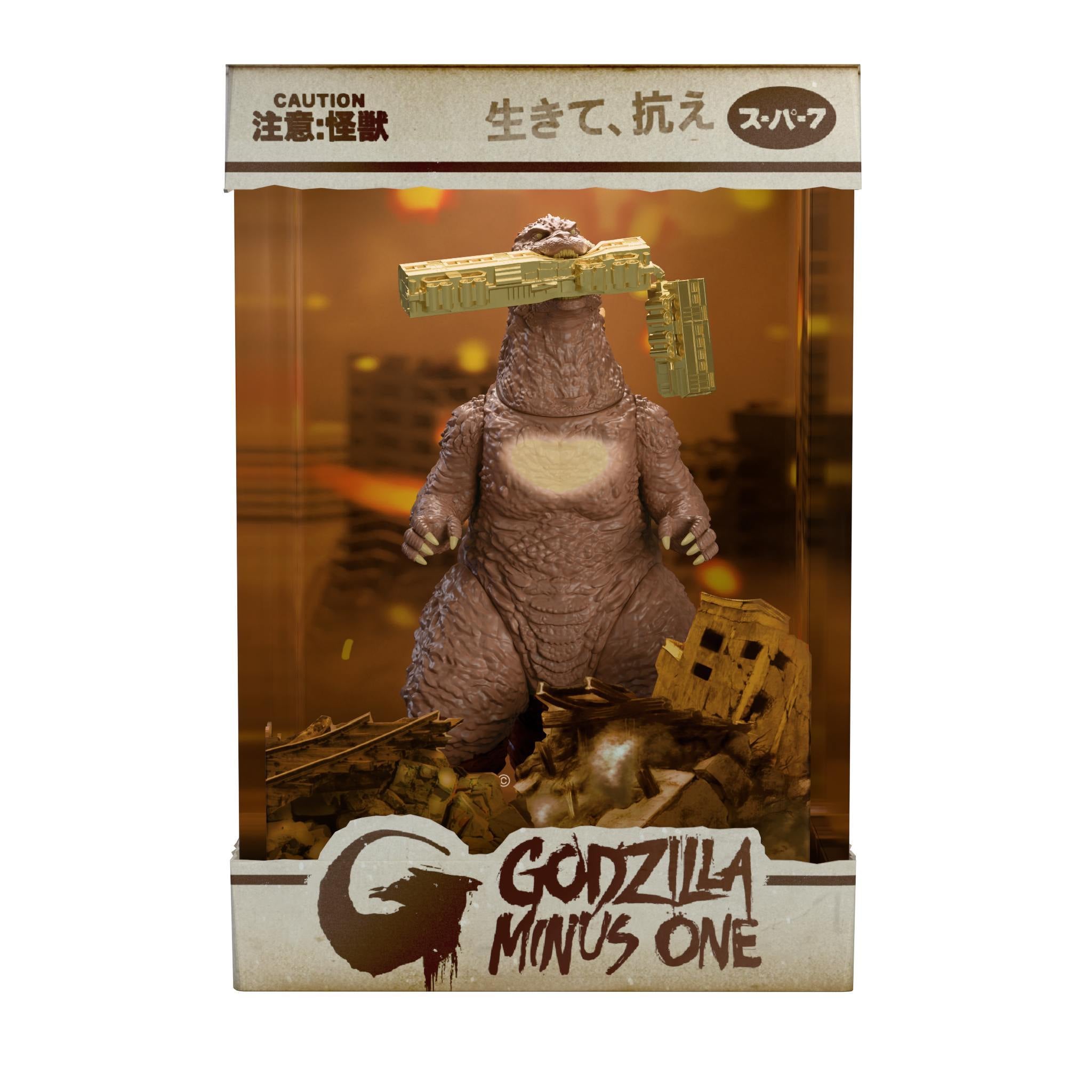 Super7 Toho ReAction Godzilla Minus One Train Biter figurină
