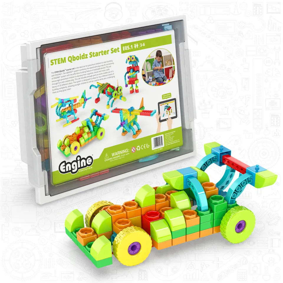 Engino Qboidz Starter set constructie 20 modele 3+