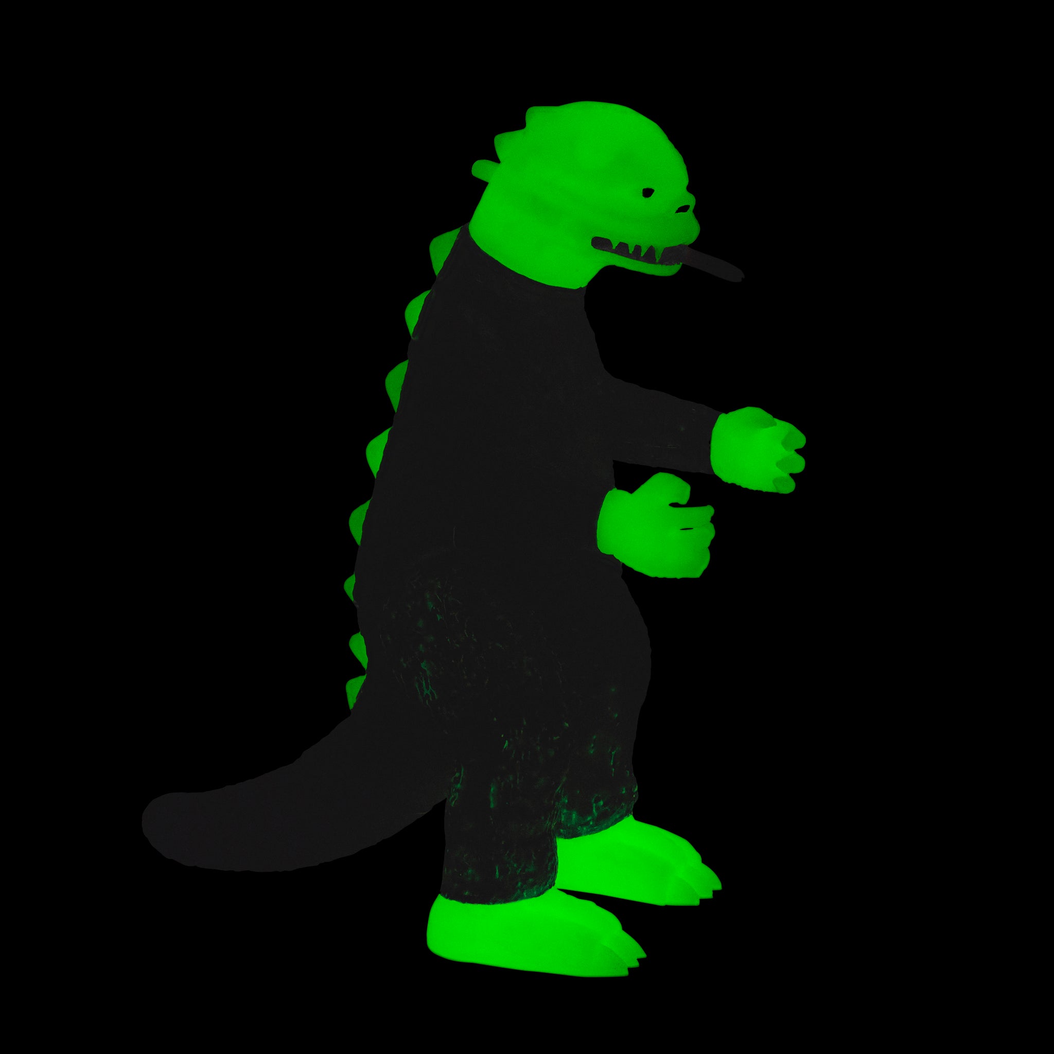Super7 ReAction Godzilla Shogun figurina fosforescenta