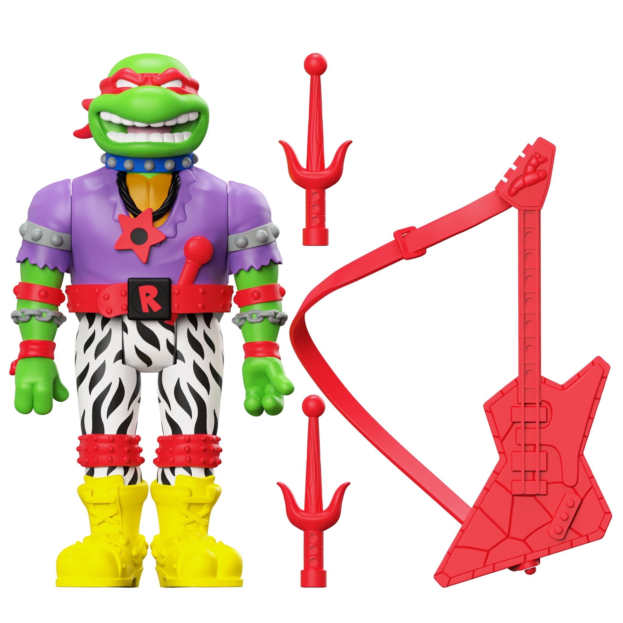 Super7 TMNT ReAction Wave 6 figurina Heavy Metal Raph