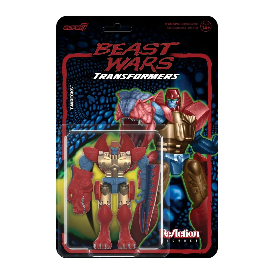 Super7 ReAction T-Wrecks figurina 9 cm Megatron Recolor