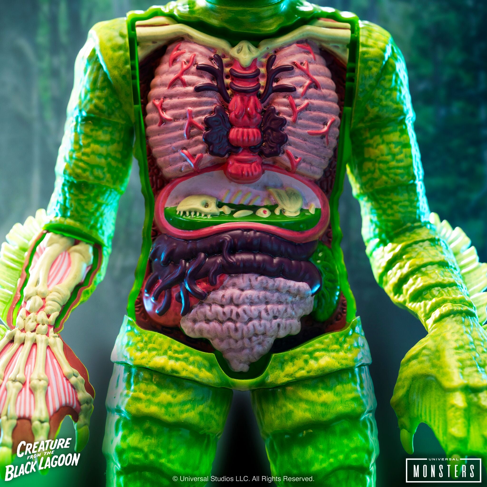 Super7 Super Cyborg Creature from the Black Lagoon figurina full color 28 cm