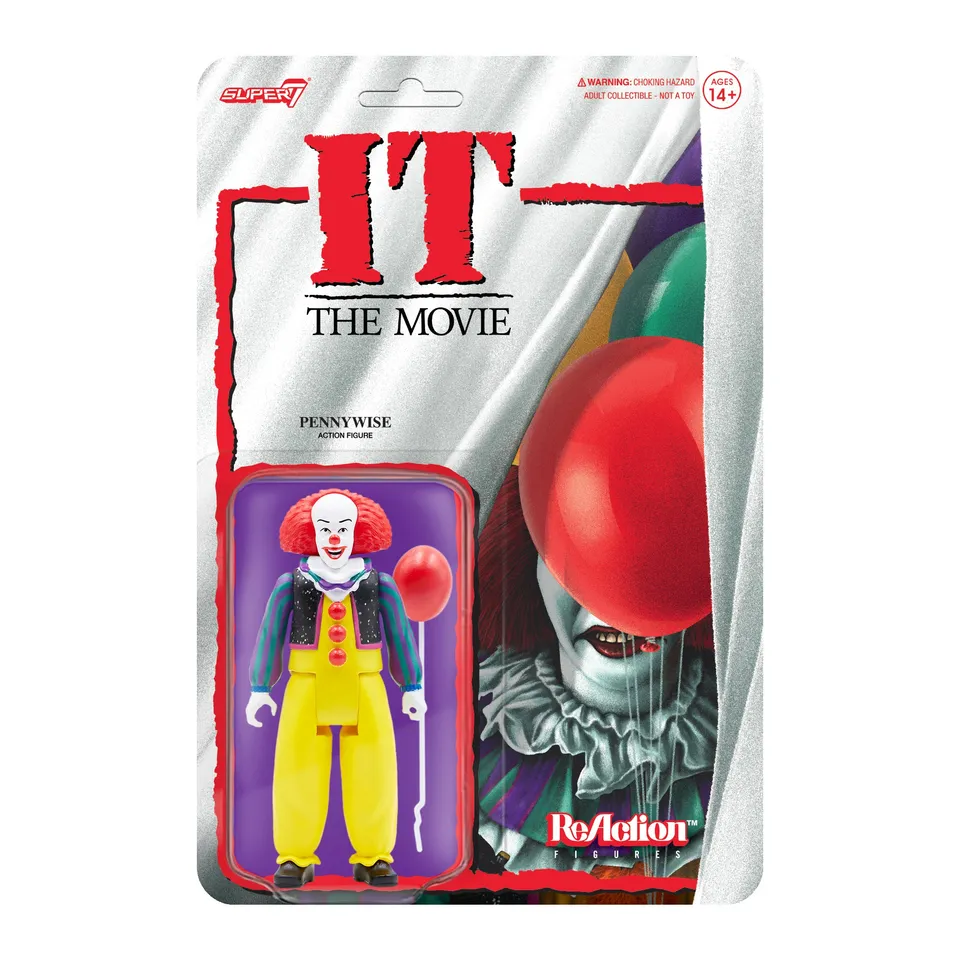 Super7 ReAction IT Pennywise figurina balon