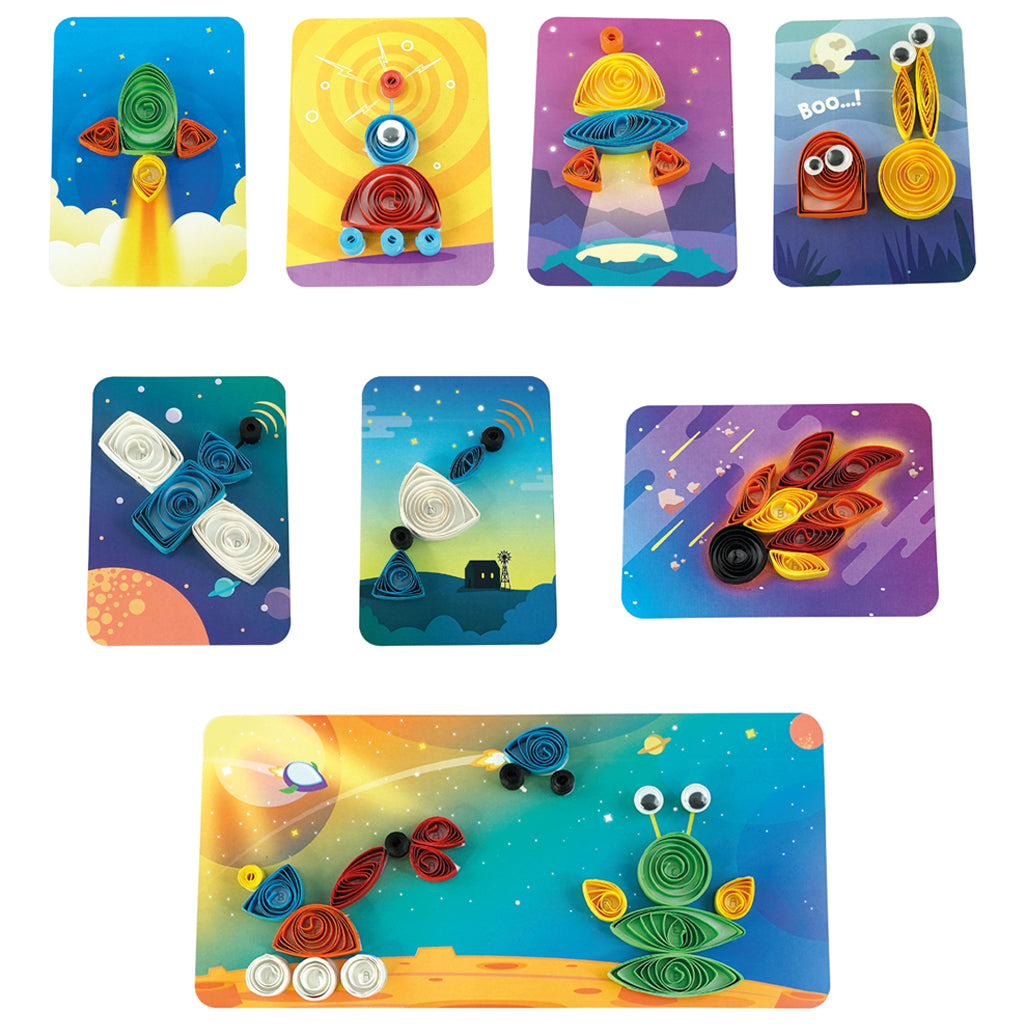 Imagimake Spyrosity Space set quilling 8 carduri