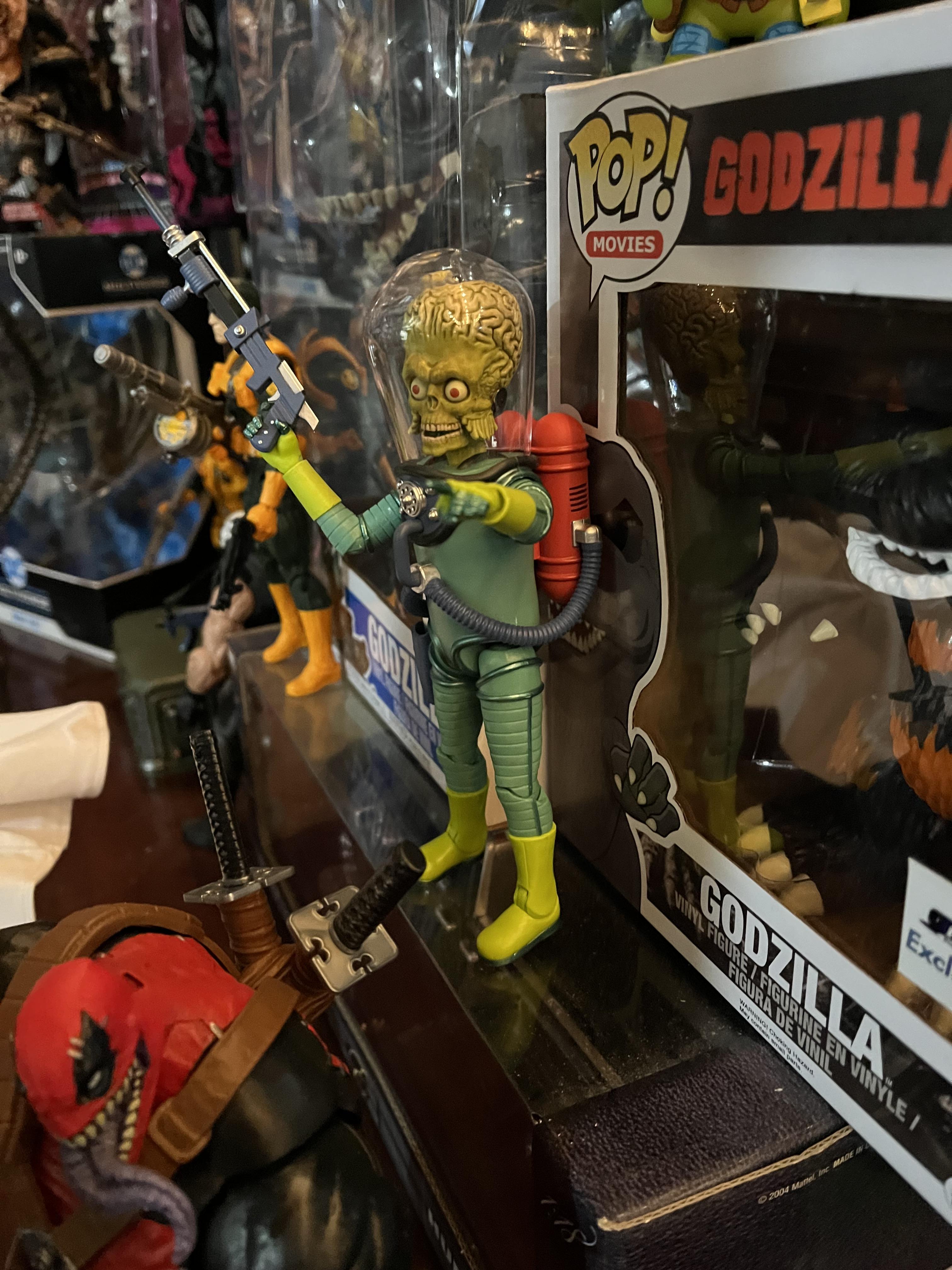 Super7 Mars Attacks Ultimates Wave 01 figurina Martian articulata