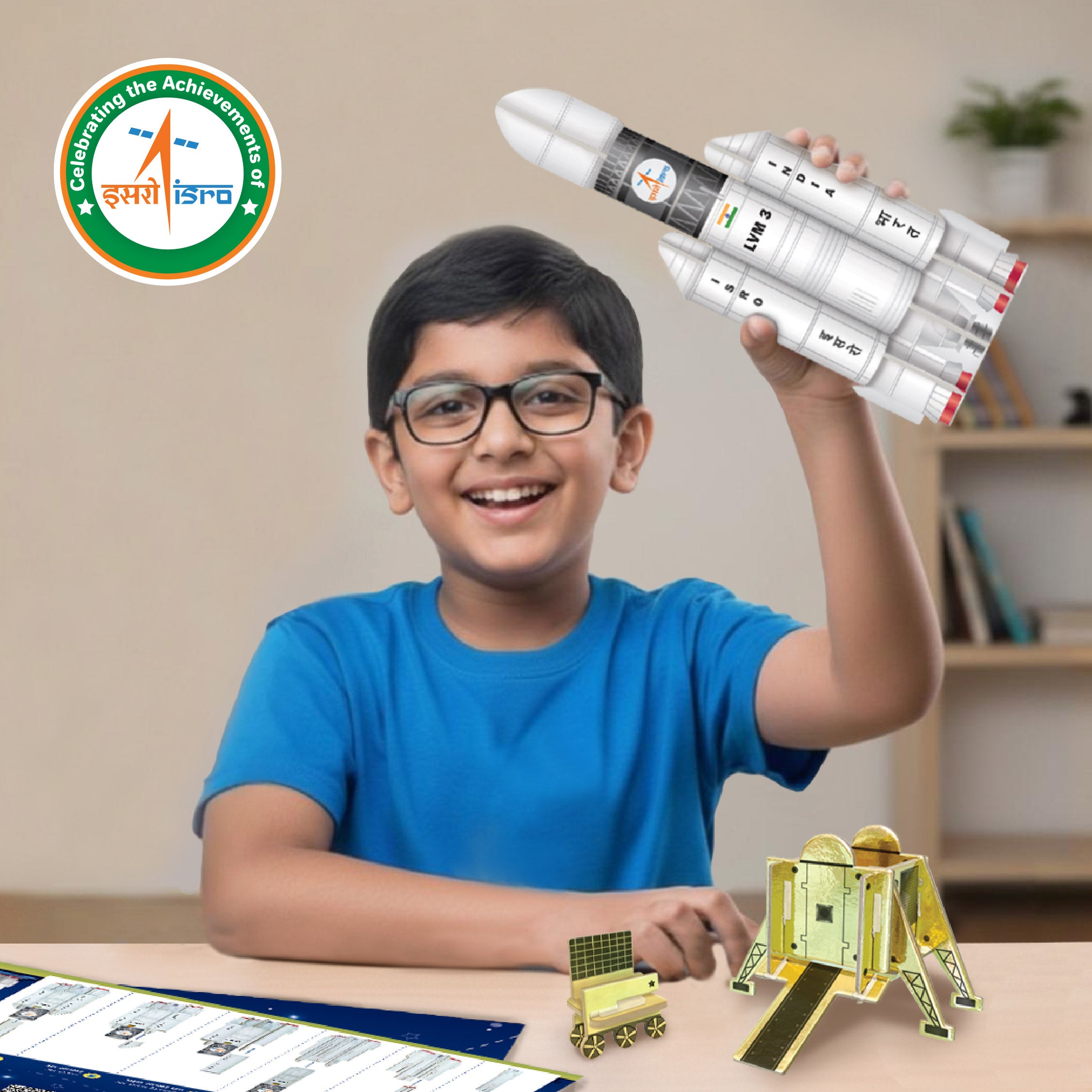 Imagimake Mapology Mission Chandrayaan macheta racheta 5 ani+