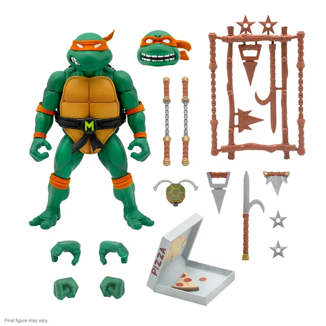 Super7 TMNT Ultimates Wave 3 Michelangelo figurina 7 inch