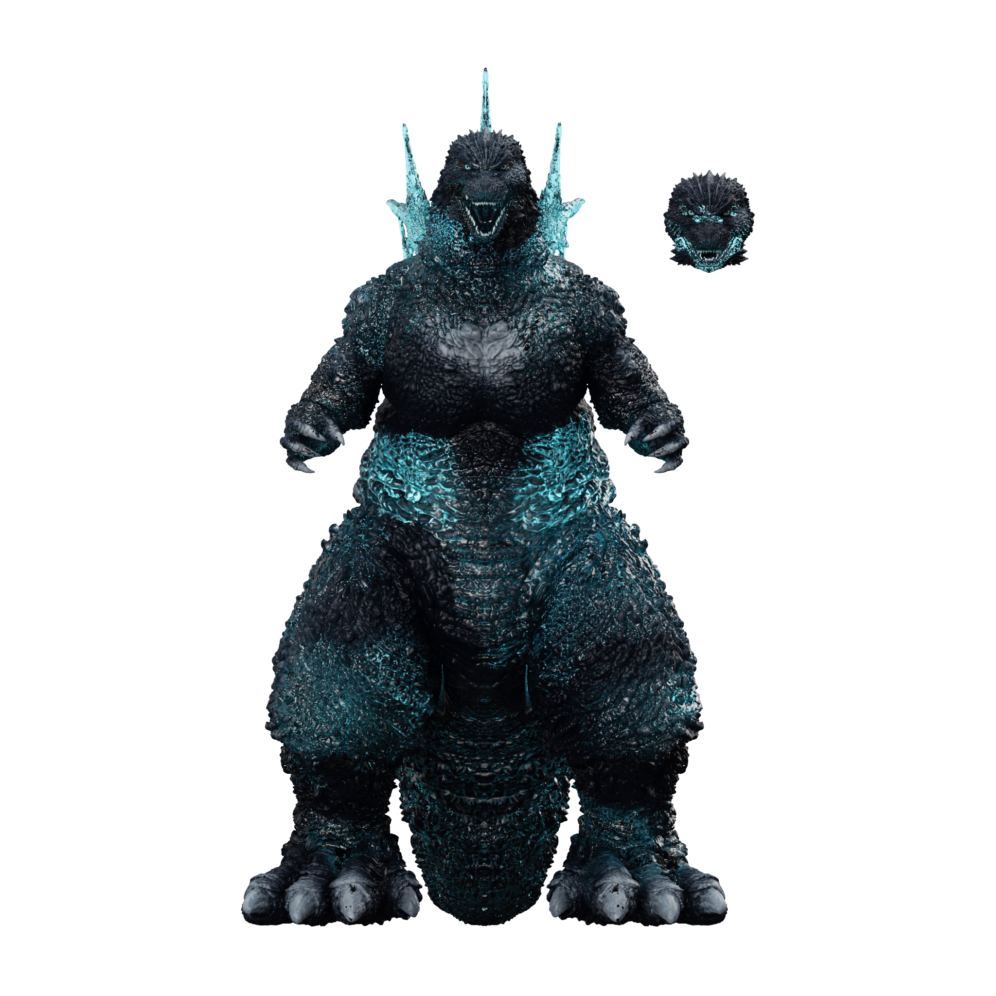 Super7 Toho Ultimates Godzilla Minus One Fully Charged figurina 20cm
