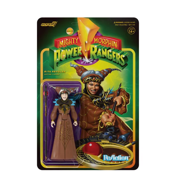 Super7 Power Rangers ReAction figurina Rita Repulsa 9cm